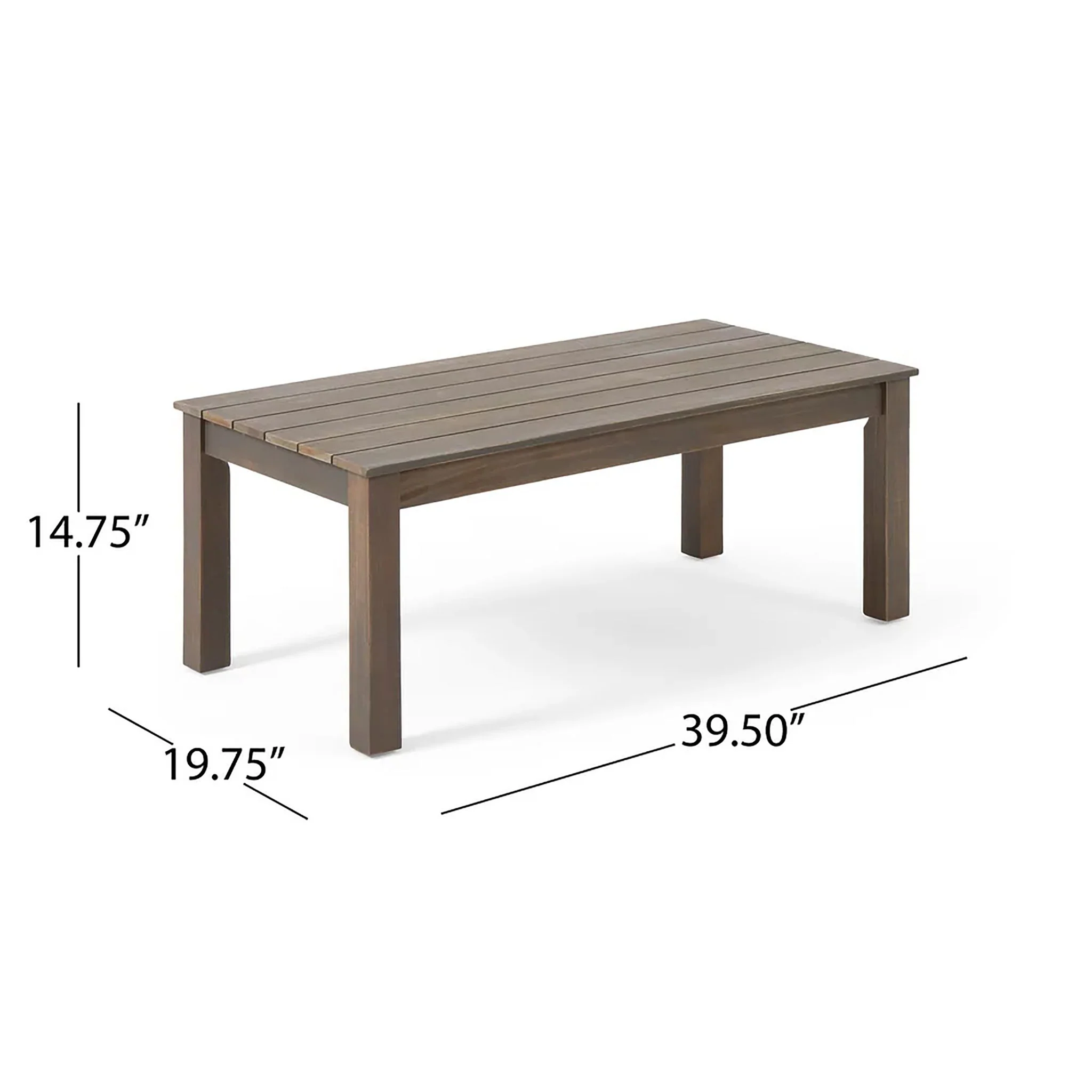 Avacyn - Outdoor Acacia Wood 4 Seater Chat Set With Cushions - Image 5