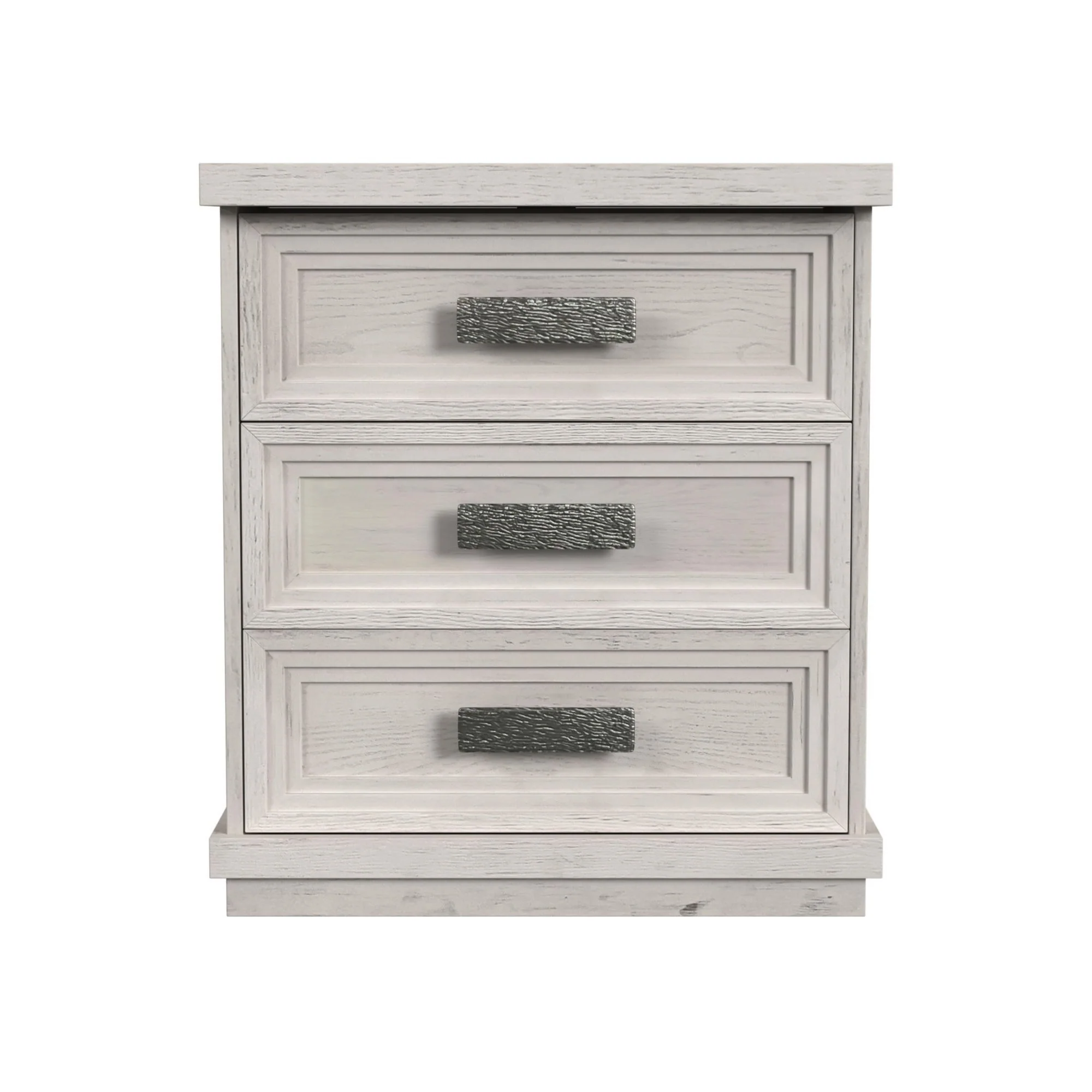 Avalanche - 3-Drawer Nightstand With USB - Antique White - Image 6