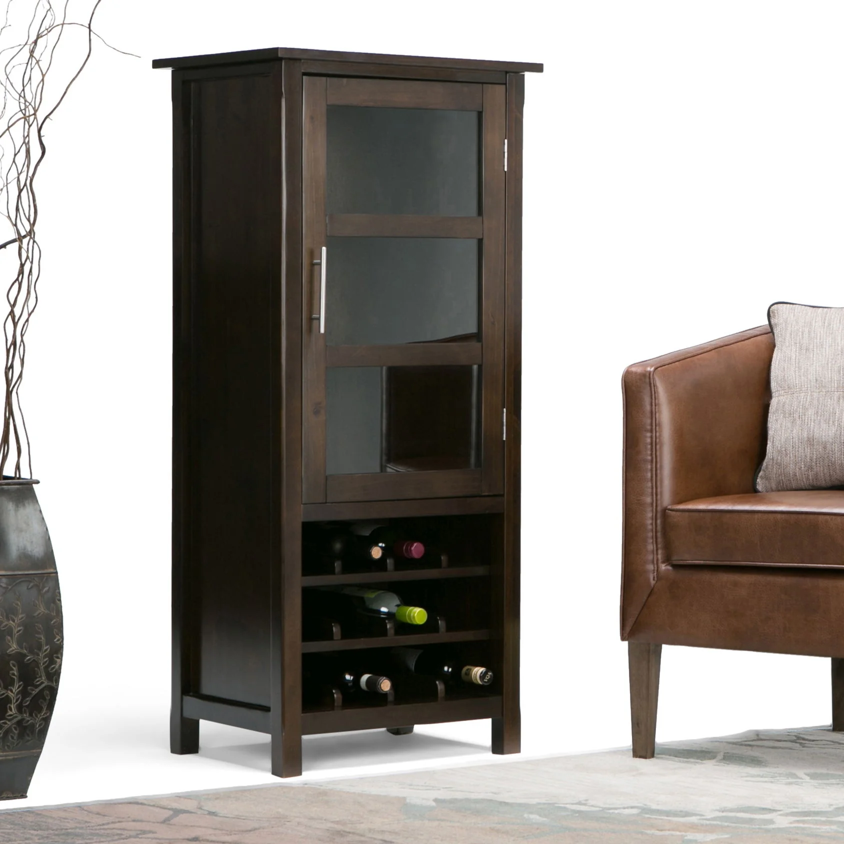Avalon - High Storage, Wine Rack Cabinet - Image 9