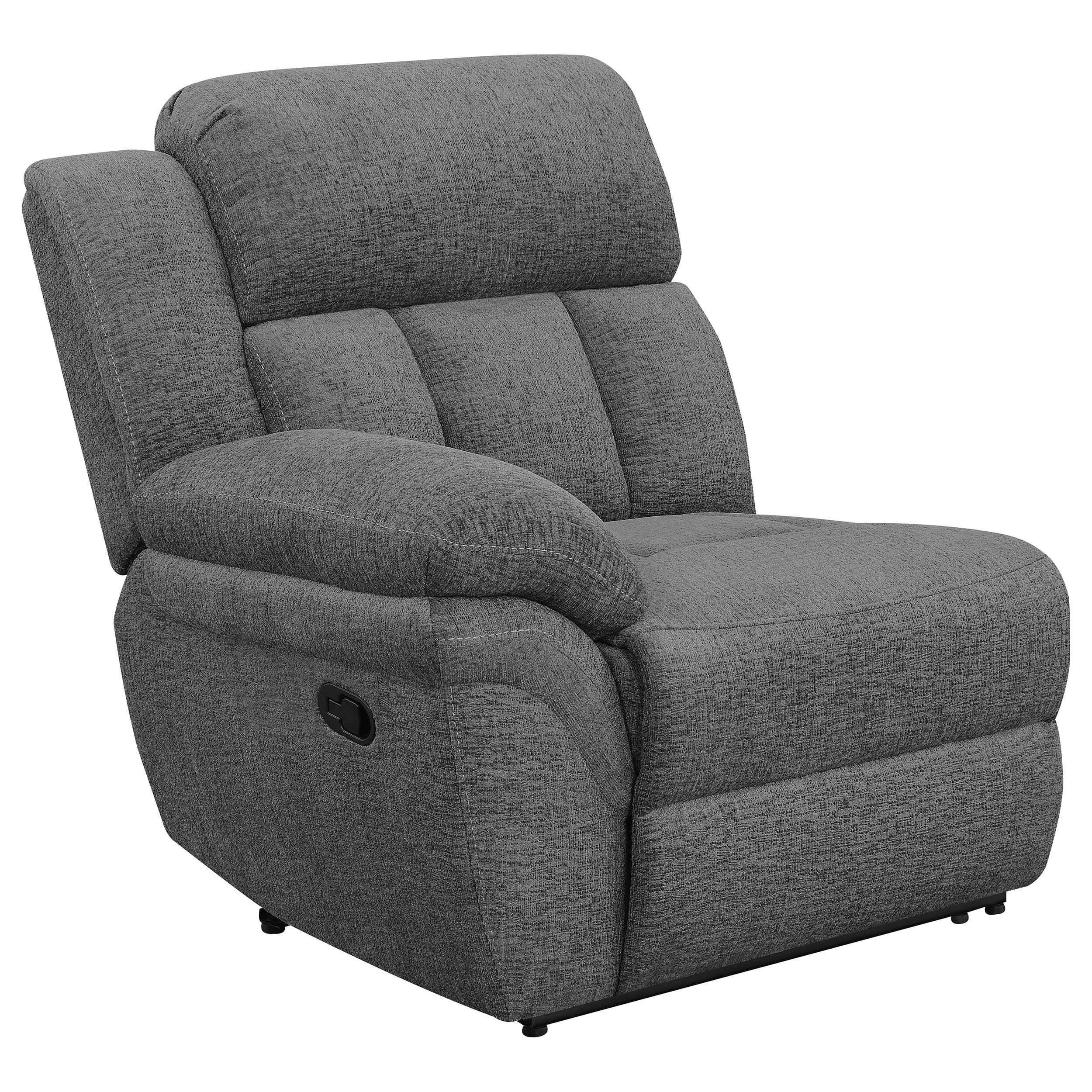 Bahrain 5-Piece Upholstered Home Theater Seating Charcoal - Image 5