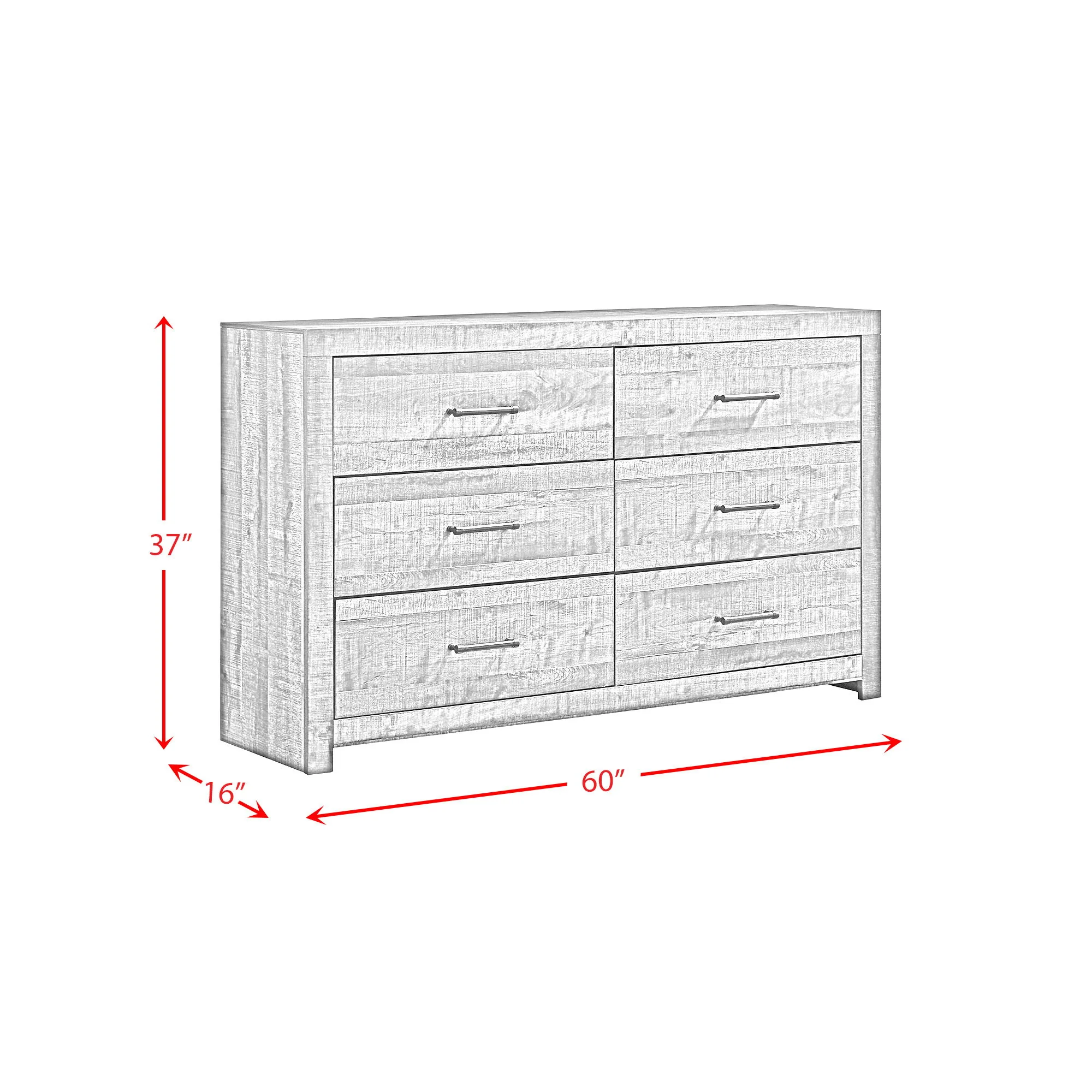 Bailey - 6-Drawer Dresser - Image 5