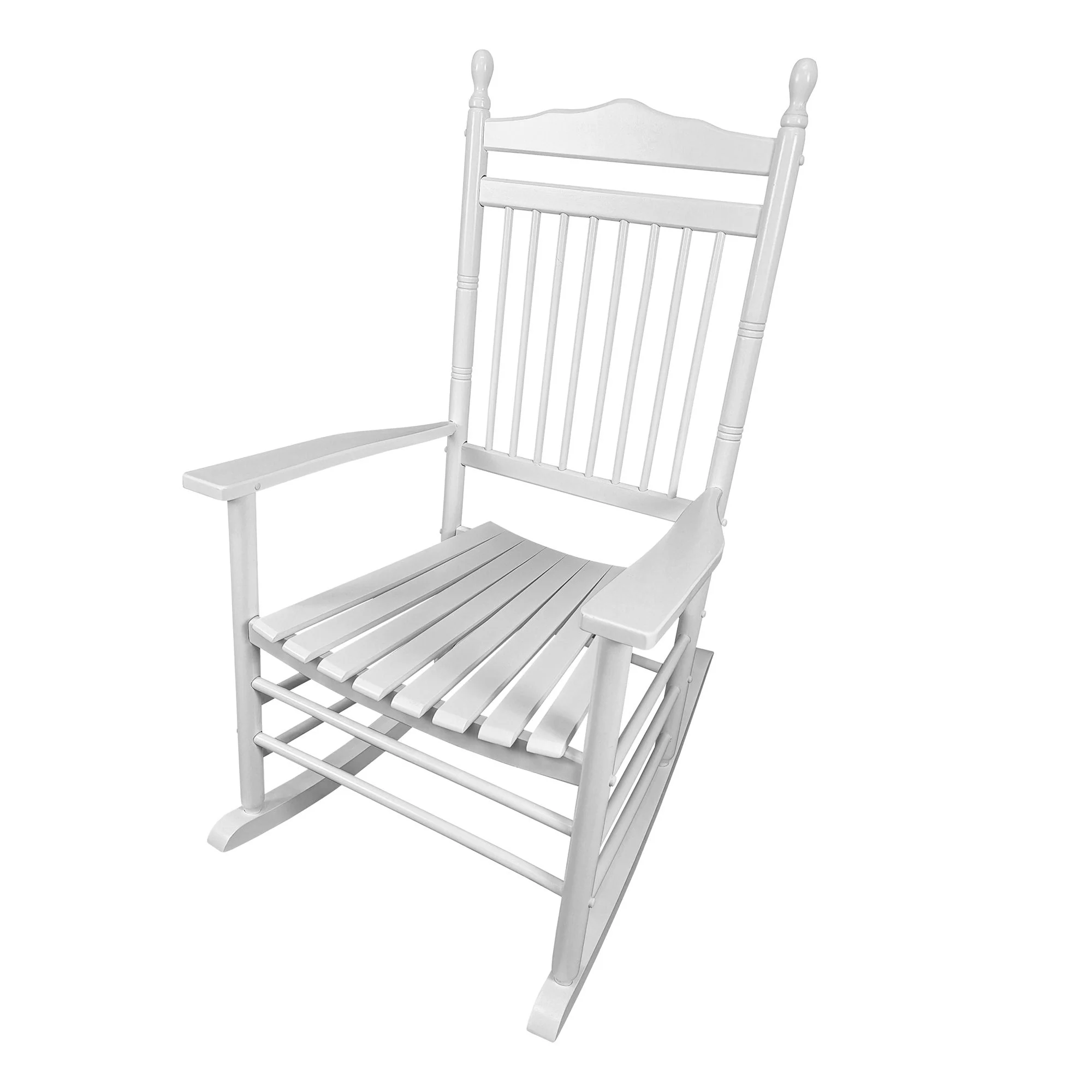 Balcony Porch Adult Rocking Chair - Wood - Image 11