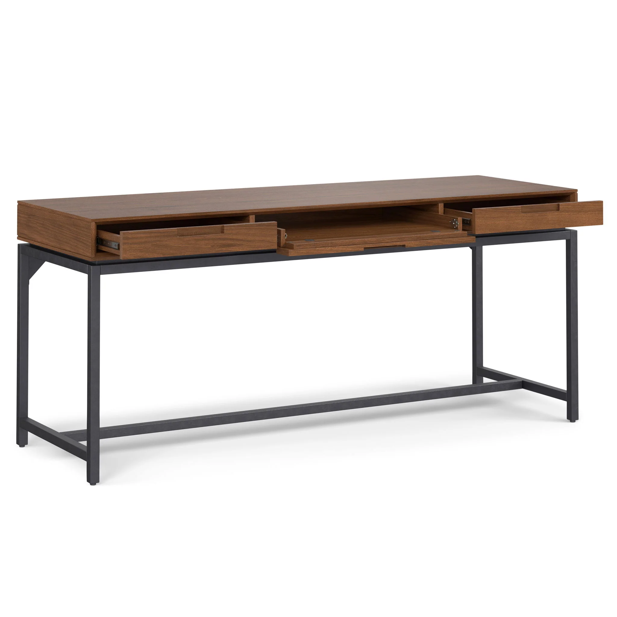 Banting - Mid Century Handcrafted Wide Desk - Image 5