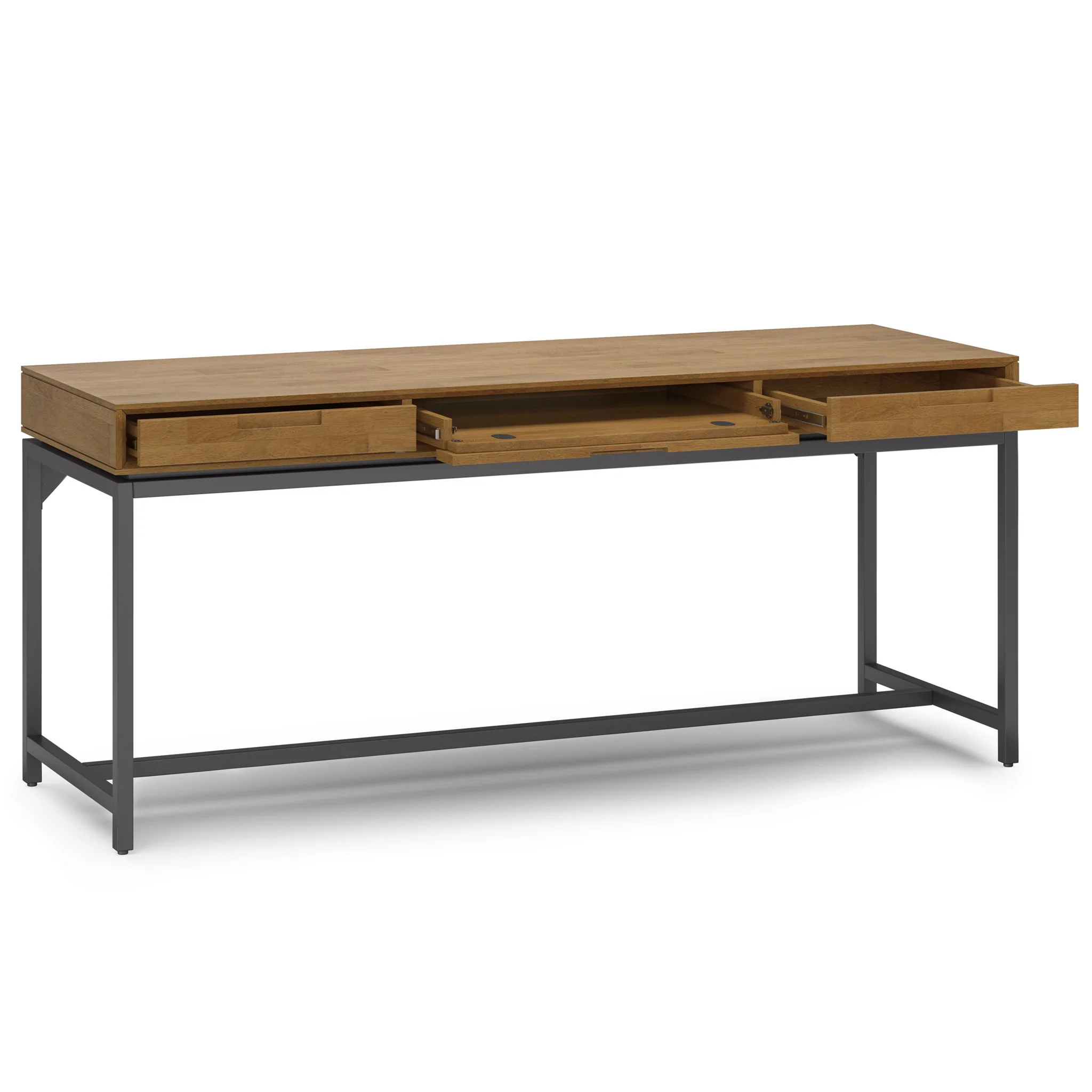 Banting - Mid Century Wide Desk, Handcrafted - Image 16