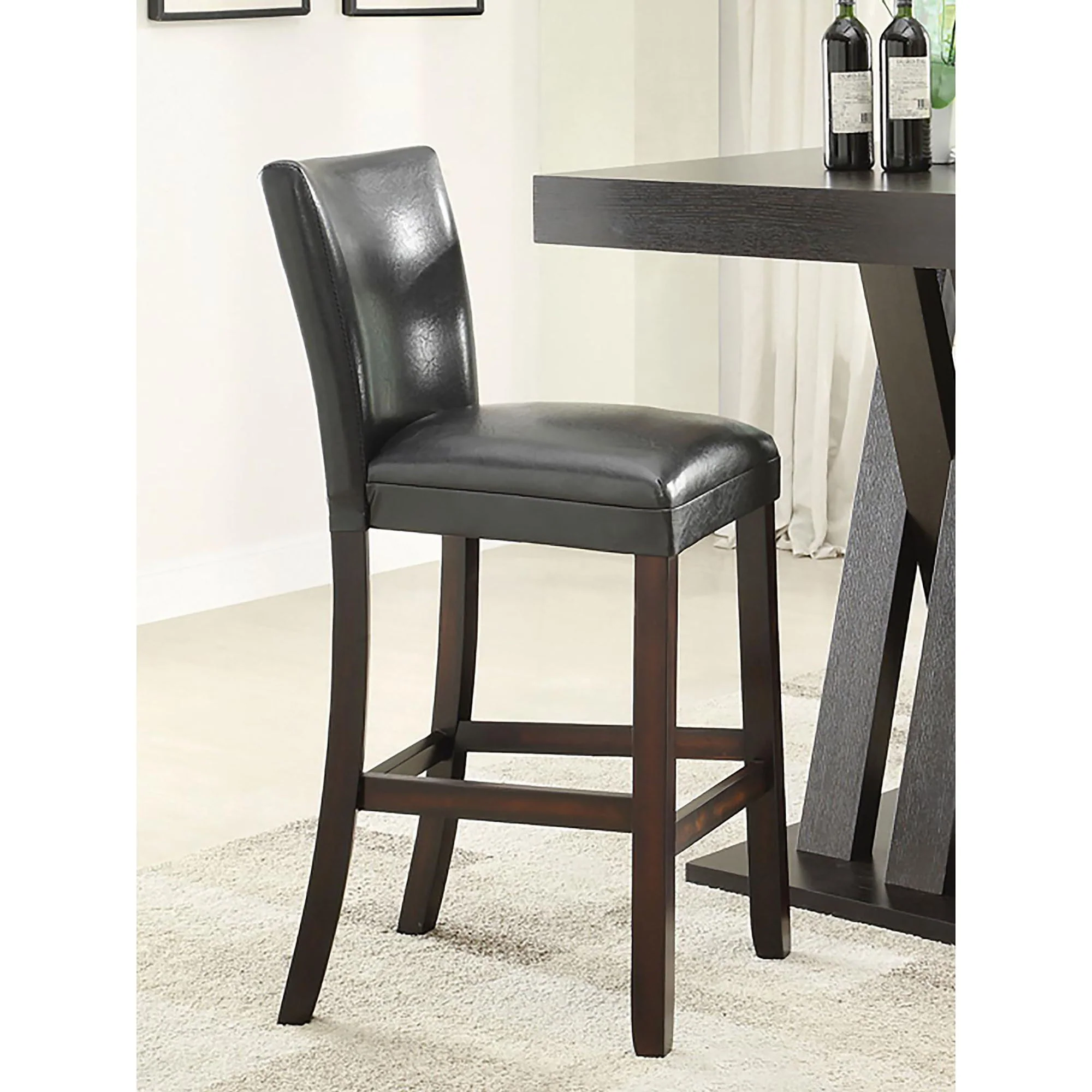 Bar Stool (Set of 2) - Black - Image 7