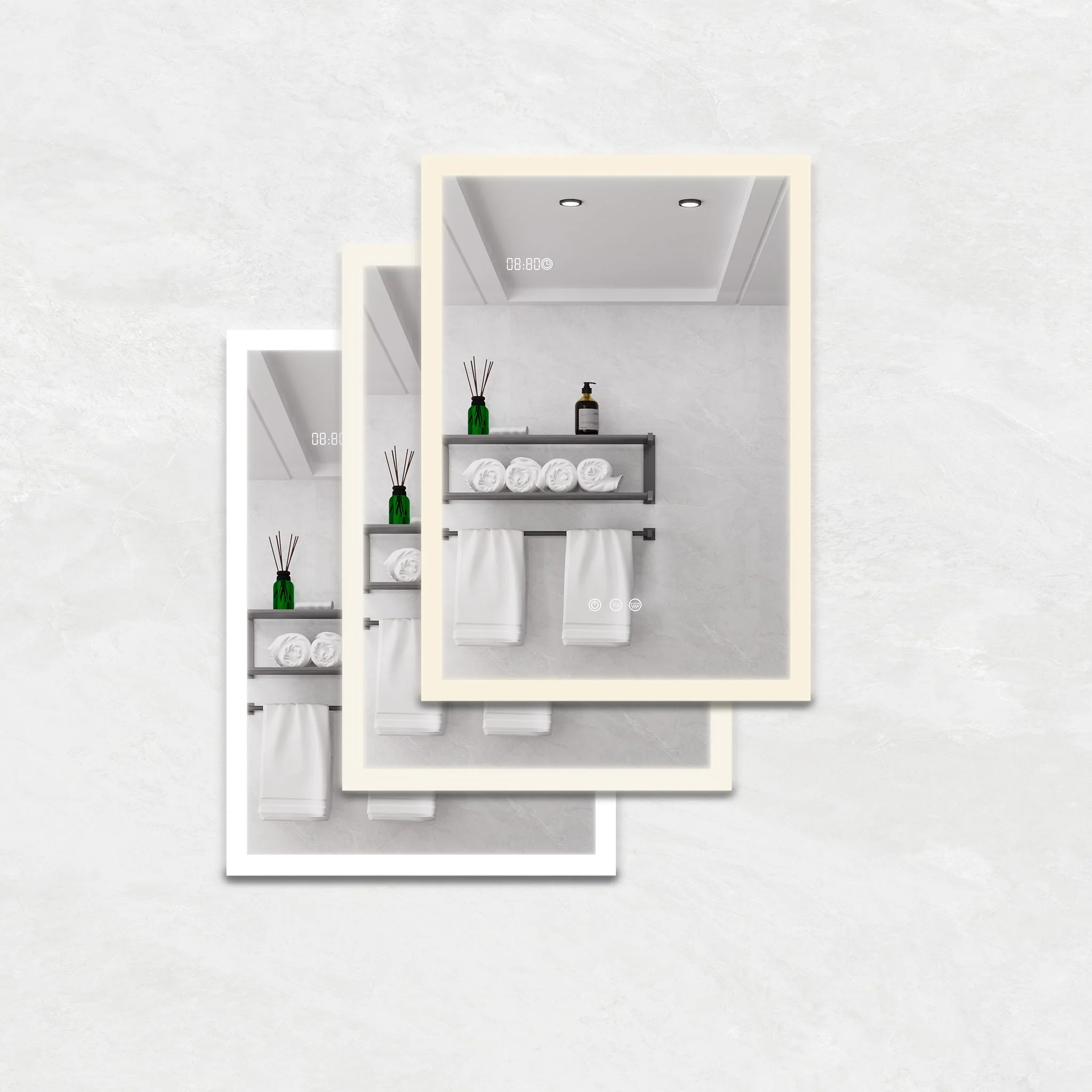 Bathroom Medicine Cabinet With Lights, LED Medicine Cabinet With Mirror, Lighted Medicine Cabinet With Defogger - Image 15