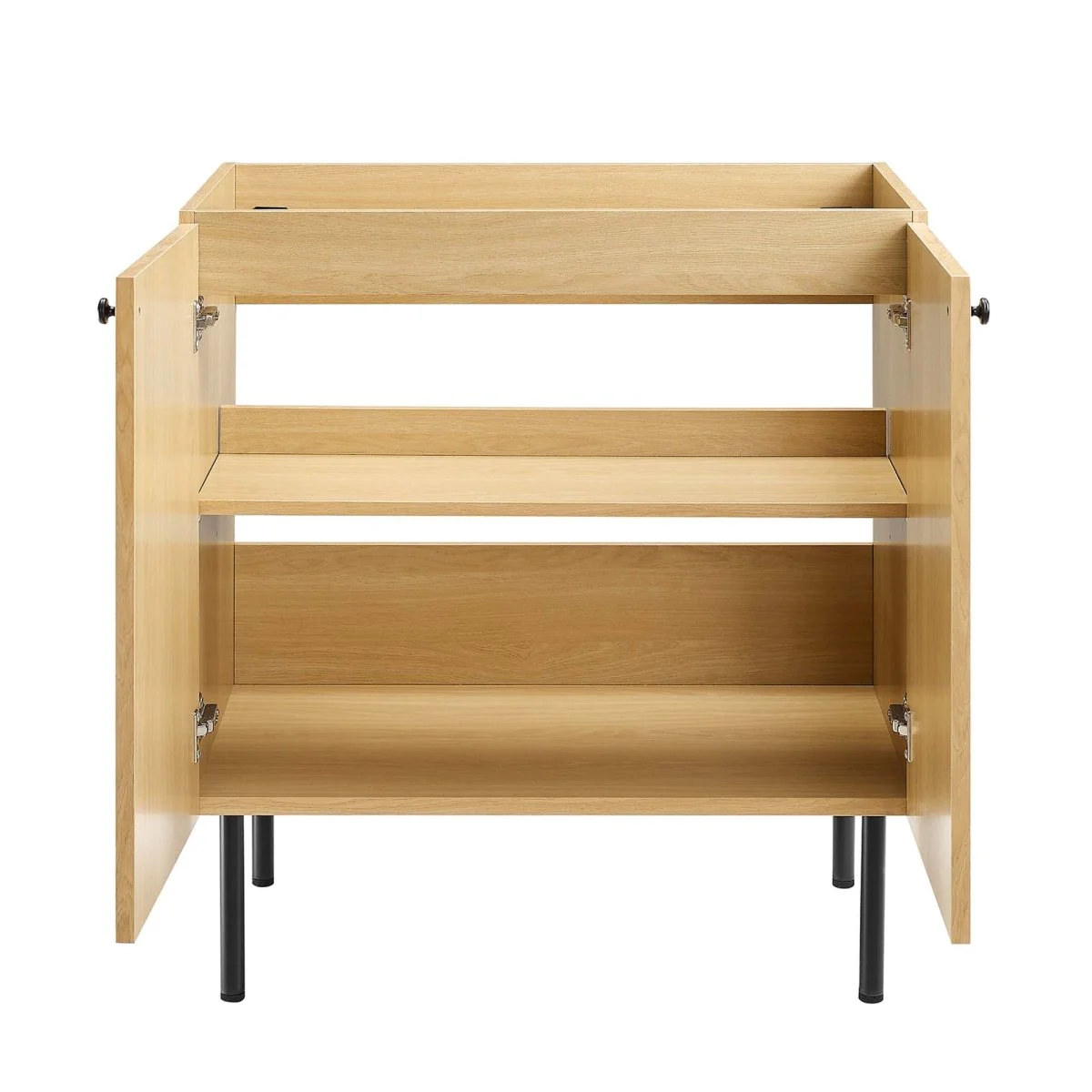 Bathroom Vanity Cabinet with Rattan Doors – Sink Basin Not Included, Various Sizes - Image 77