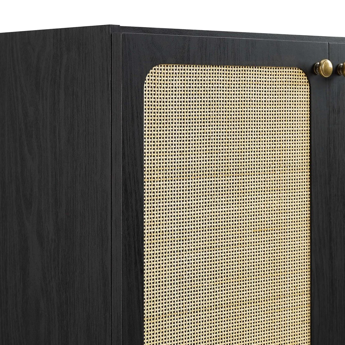 Bathroom Vanity Cabinet with Rattan Doors – Sink Basin Not Included, Various Sizes - Image 89