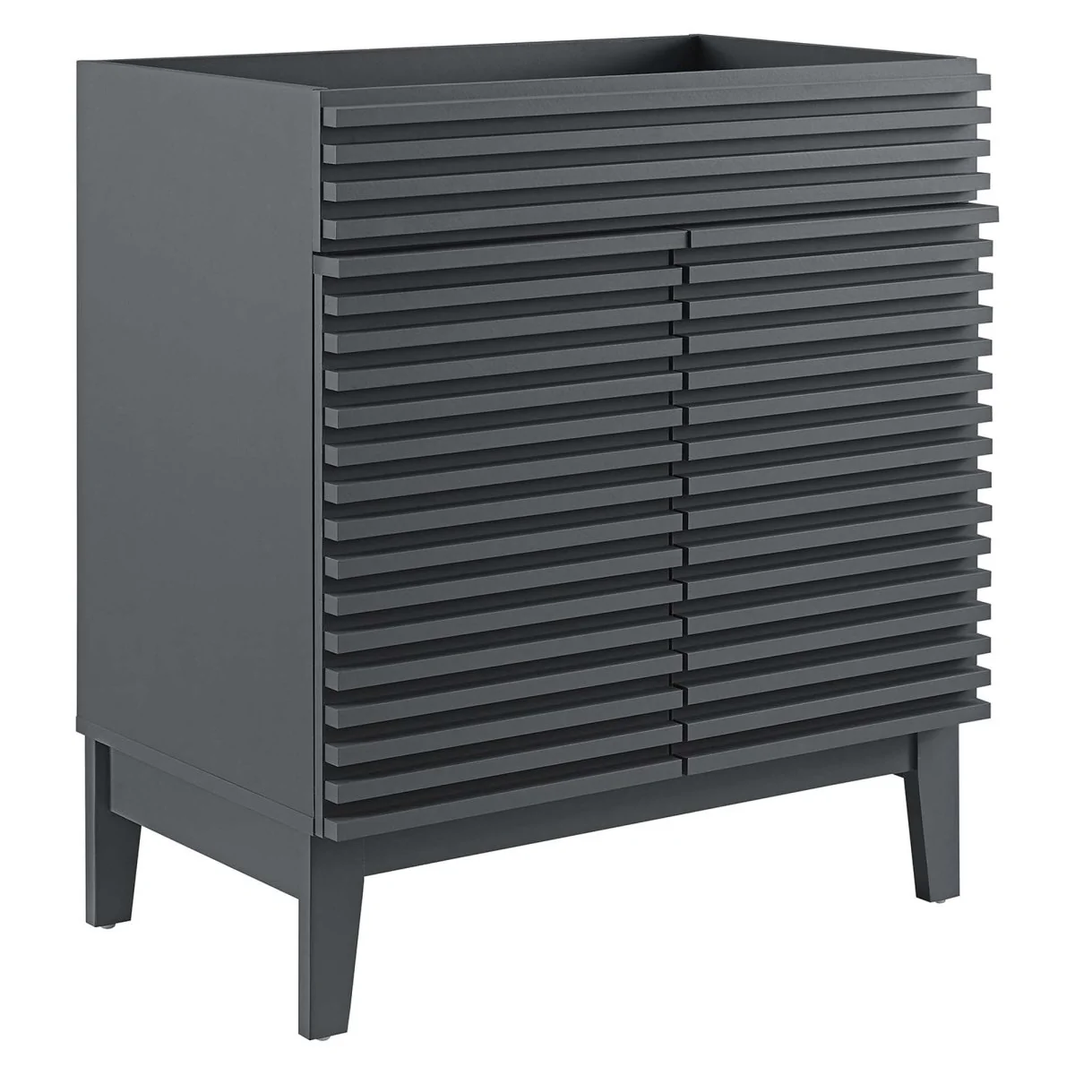 Bathroom Vanity Cabinet with Storage — Mid-Century Modern Design, Durable Construction - Image 17