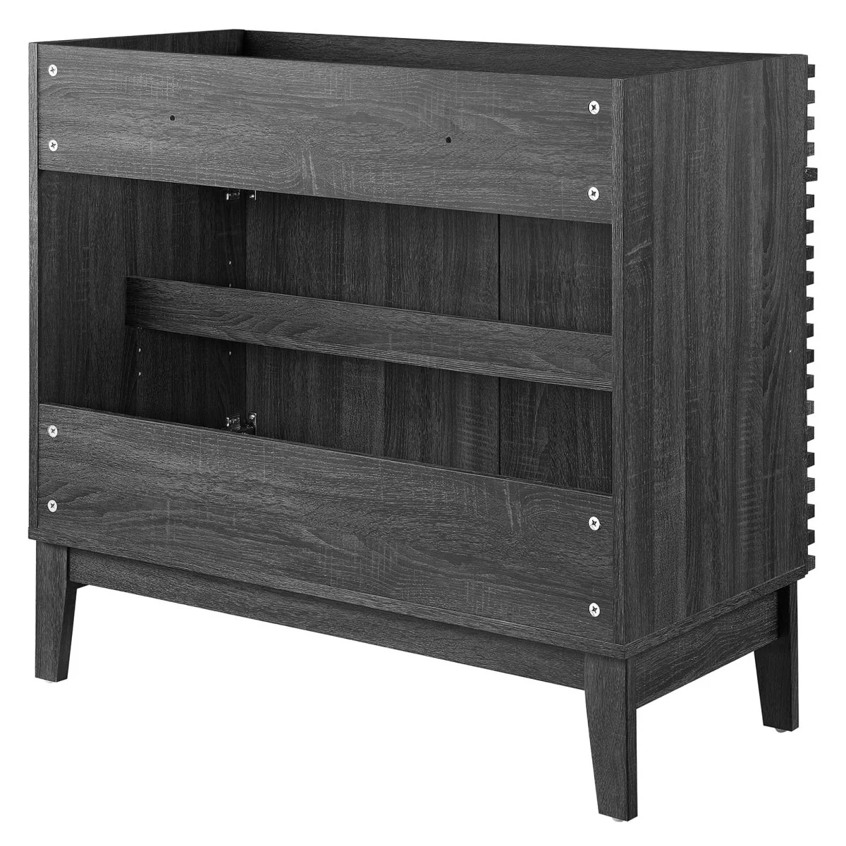 Bathroom Vanity Cabinet with Storage — Mid-Century Modern Design, Durable Construction - Image 73
