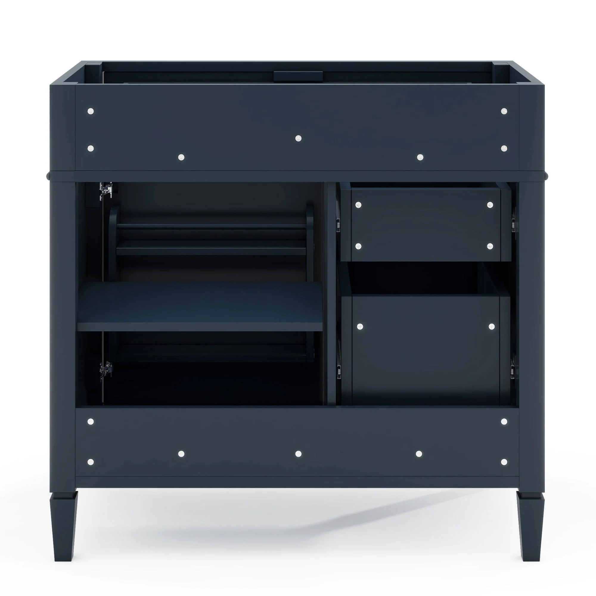 Bathroom Vanity With 2 Drawers And Tip-Out Drawer, Storage Cabinet - Image 144
