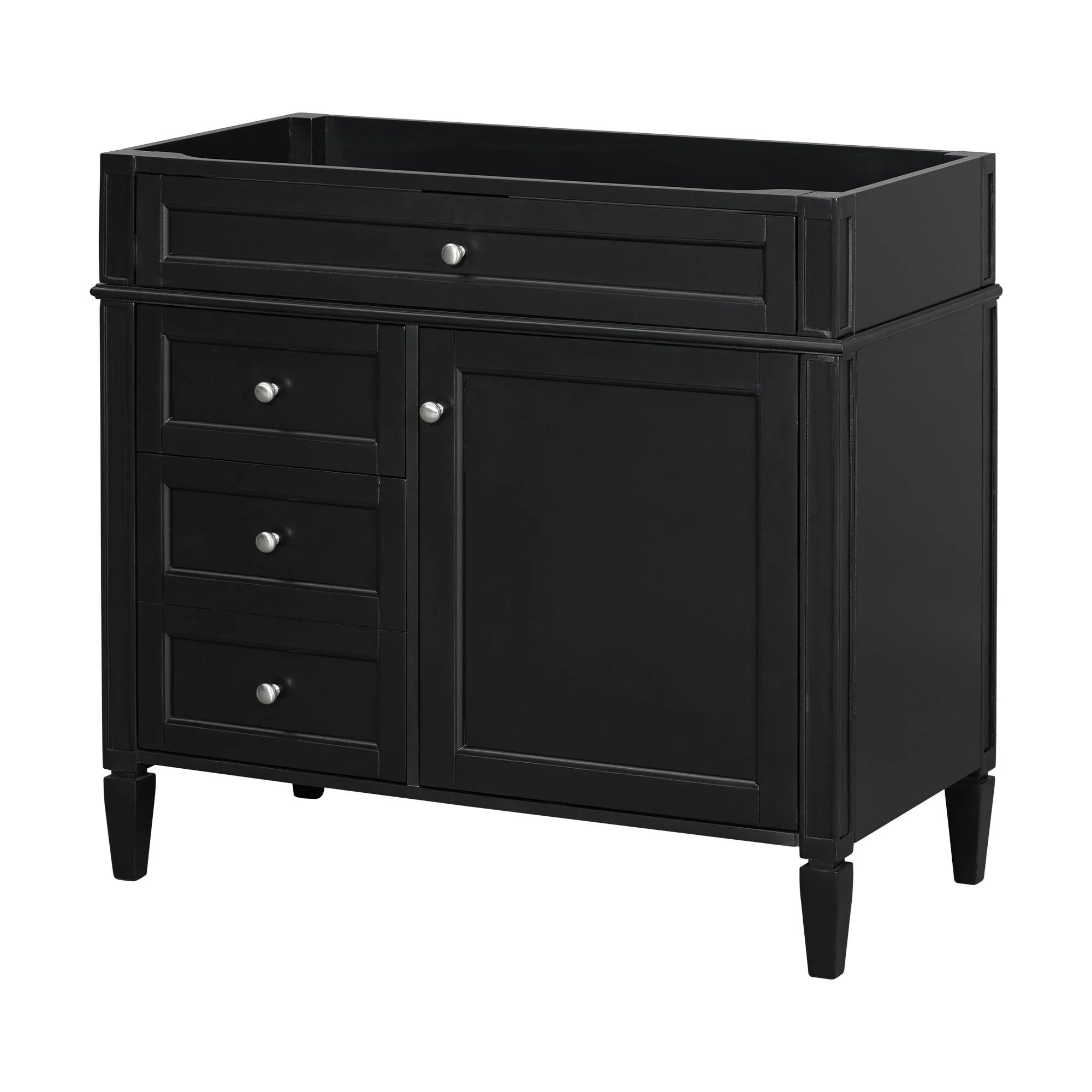 Bathroom Vanity With 2 Drawers And Tip-Out Drawer, Storage Cabinet - Image 147