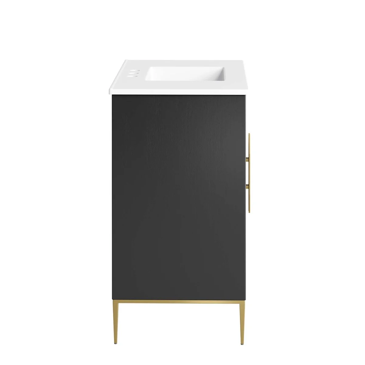Bathroom Vanity with Ceramic Sink Top – Modern Vanity Unit for Bathroom - Image 71