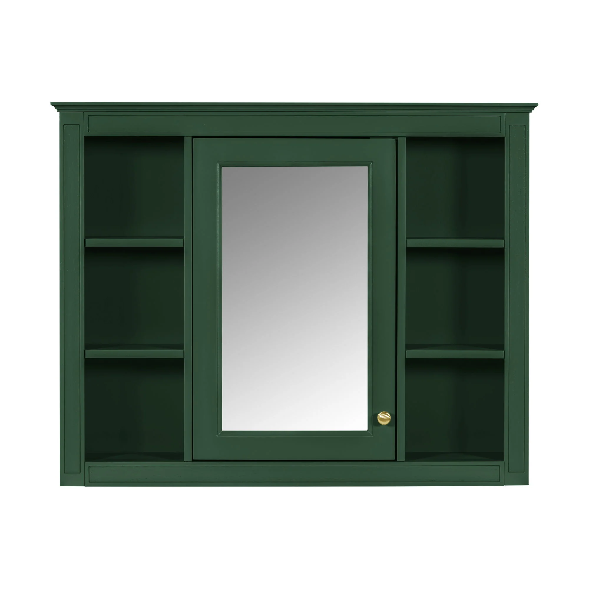Bathroom Vanity With Mirror Cabinet, Single Sink With 2 Soft Closing Doors And 4 Drawers - Image 35
