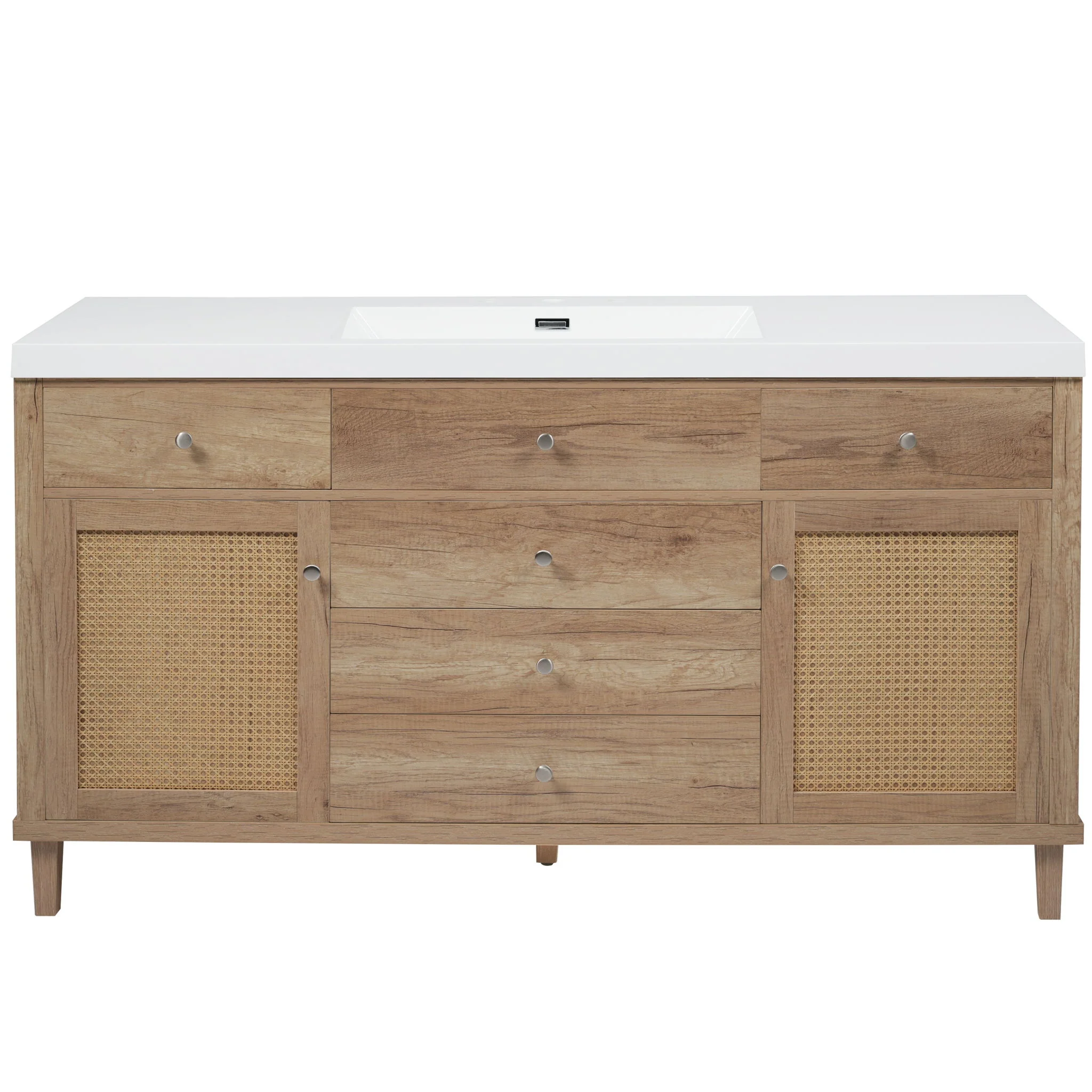 Bathroom Vanity With Sink, 5 Legs, Soft Close Drawers - Image 2