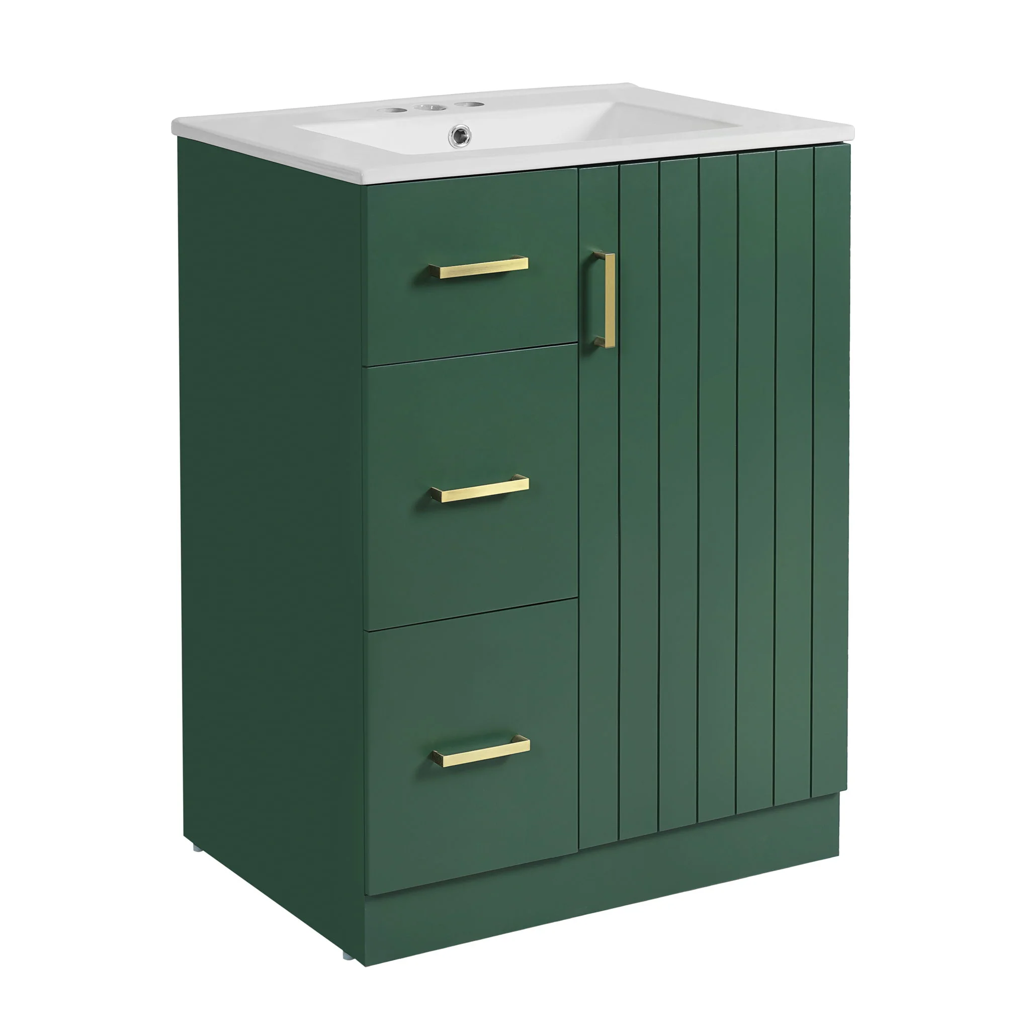 Bathroom Vanity With Under Mount Sink, 2 Drawers And Soft Closing Door - Image 3