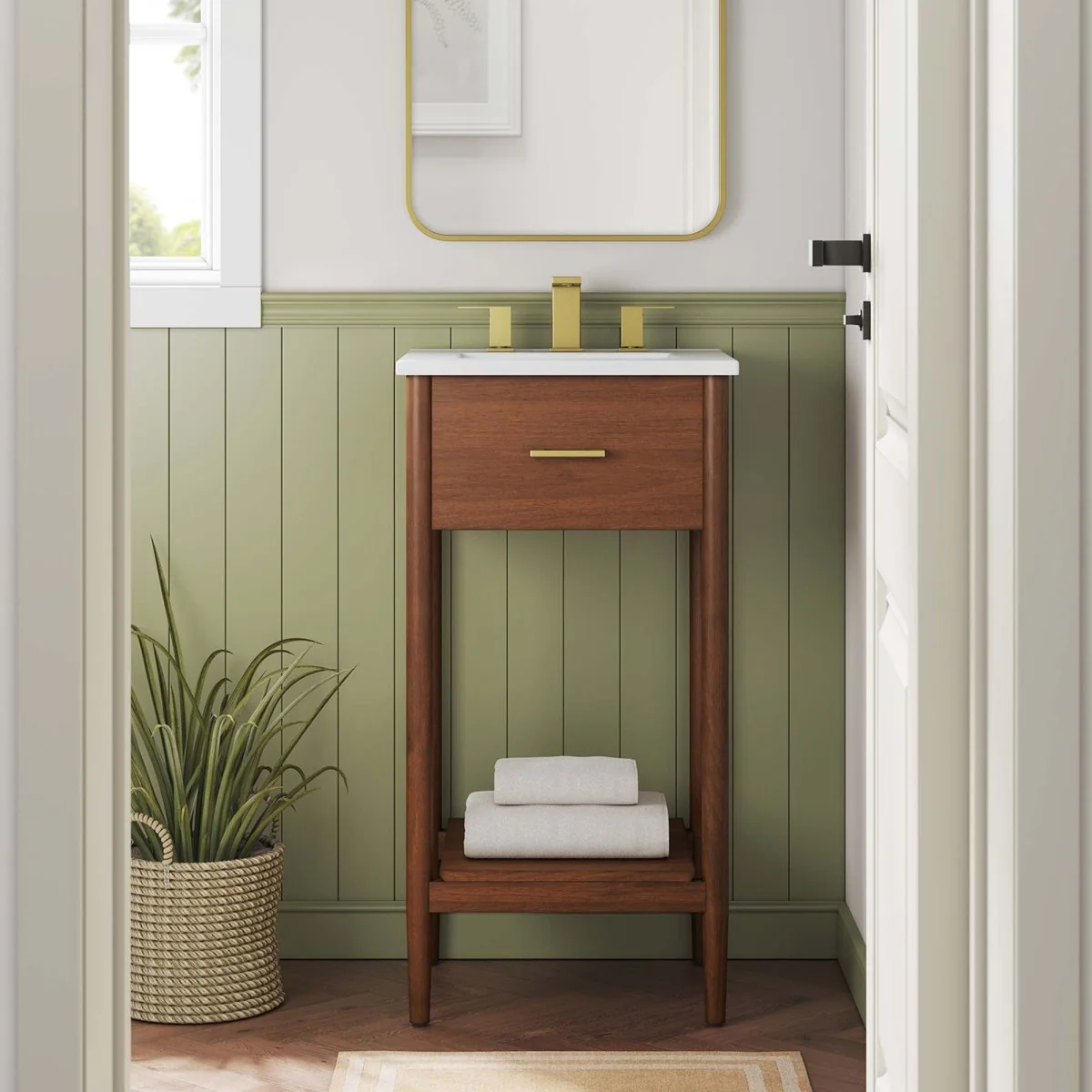 Bathroom Wood Vanity Cabinet – Multiple Widths & Configurations, Sink Basin Not Included - Image 98