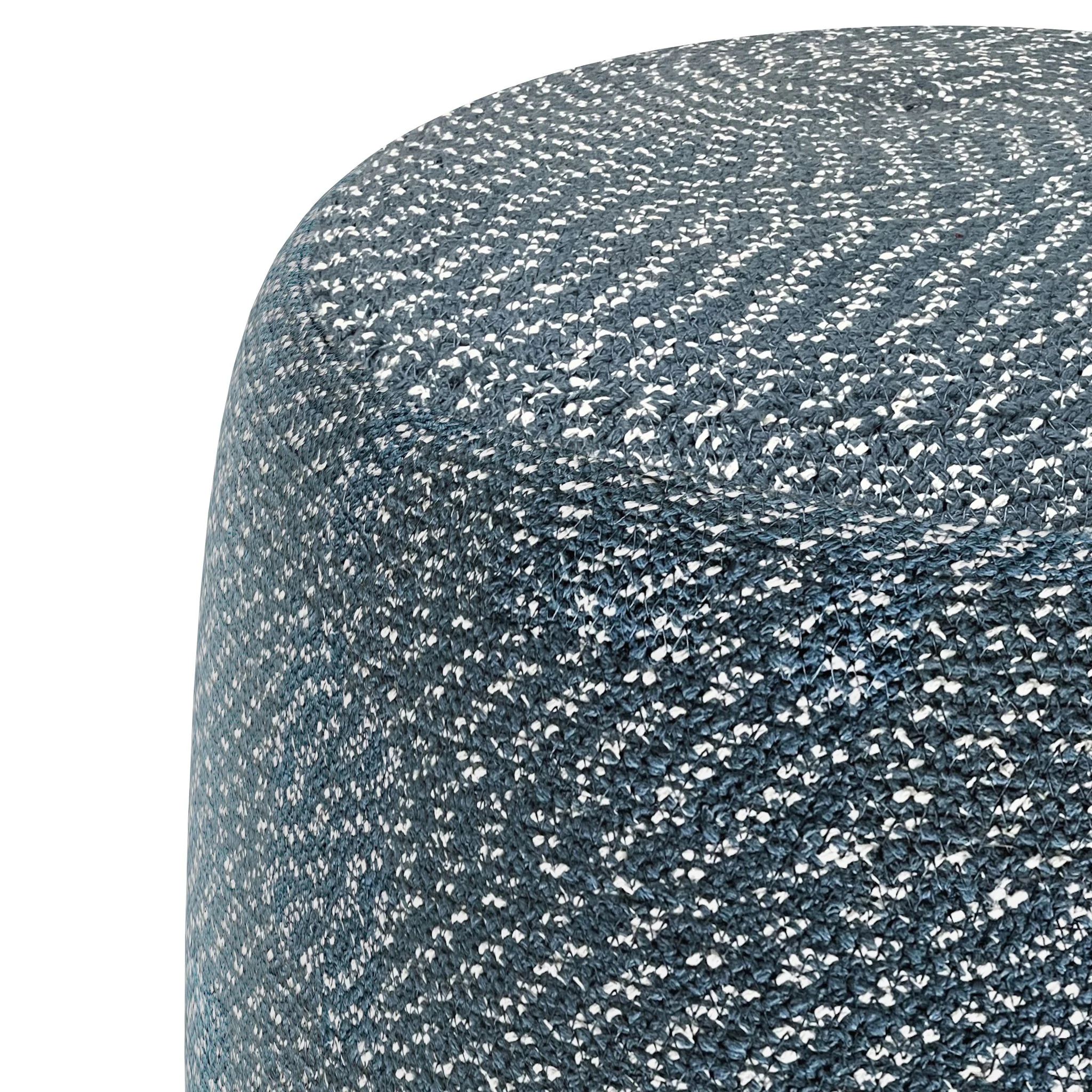Bayley - Versatile Round Braided Pouf - Image 4