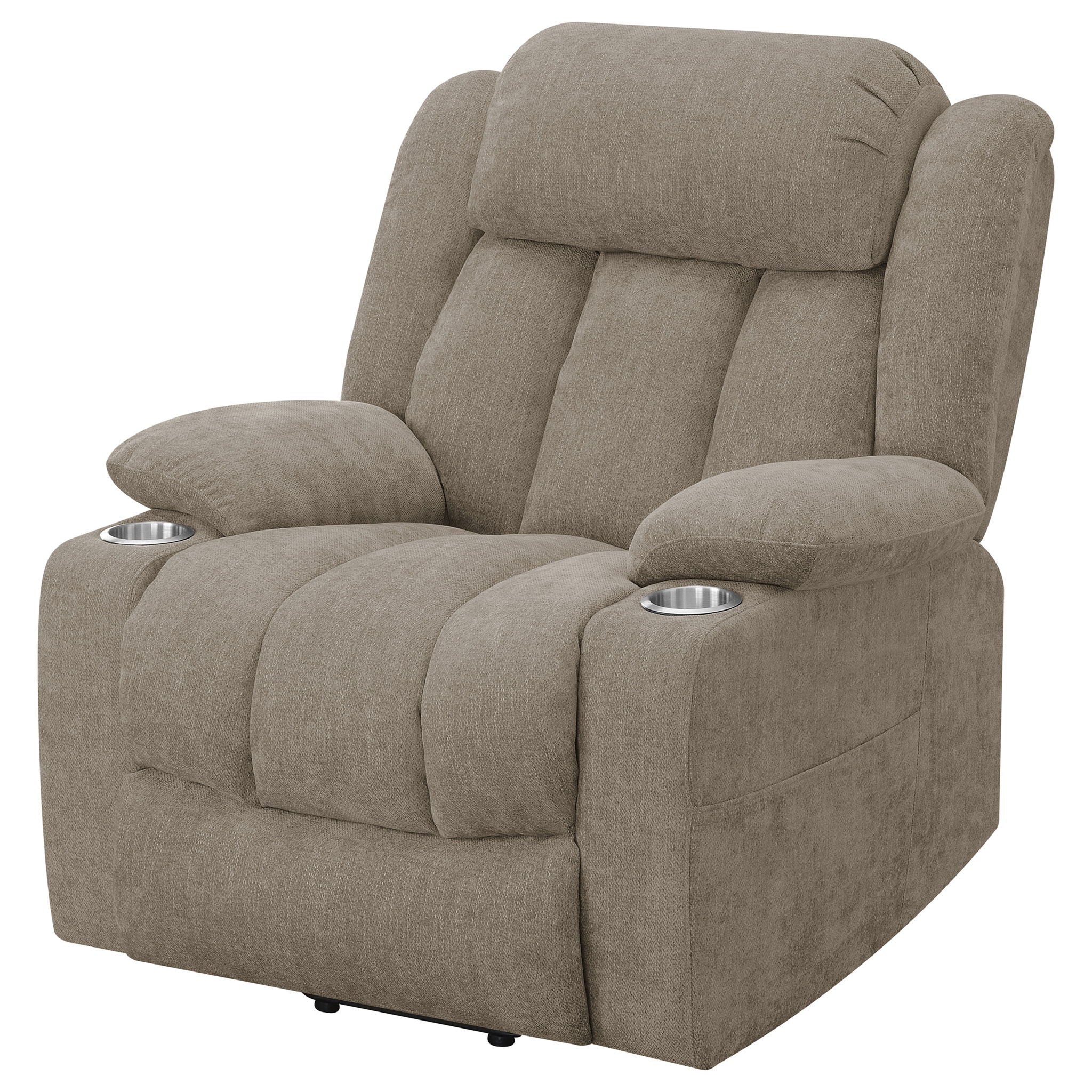 Beca - Upholstered Power Lift Recliner With Cupholders And USB Charging - Image 27
