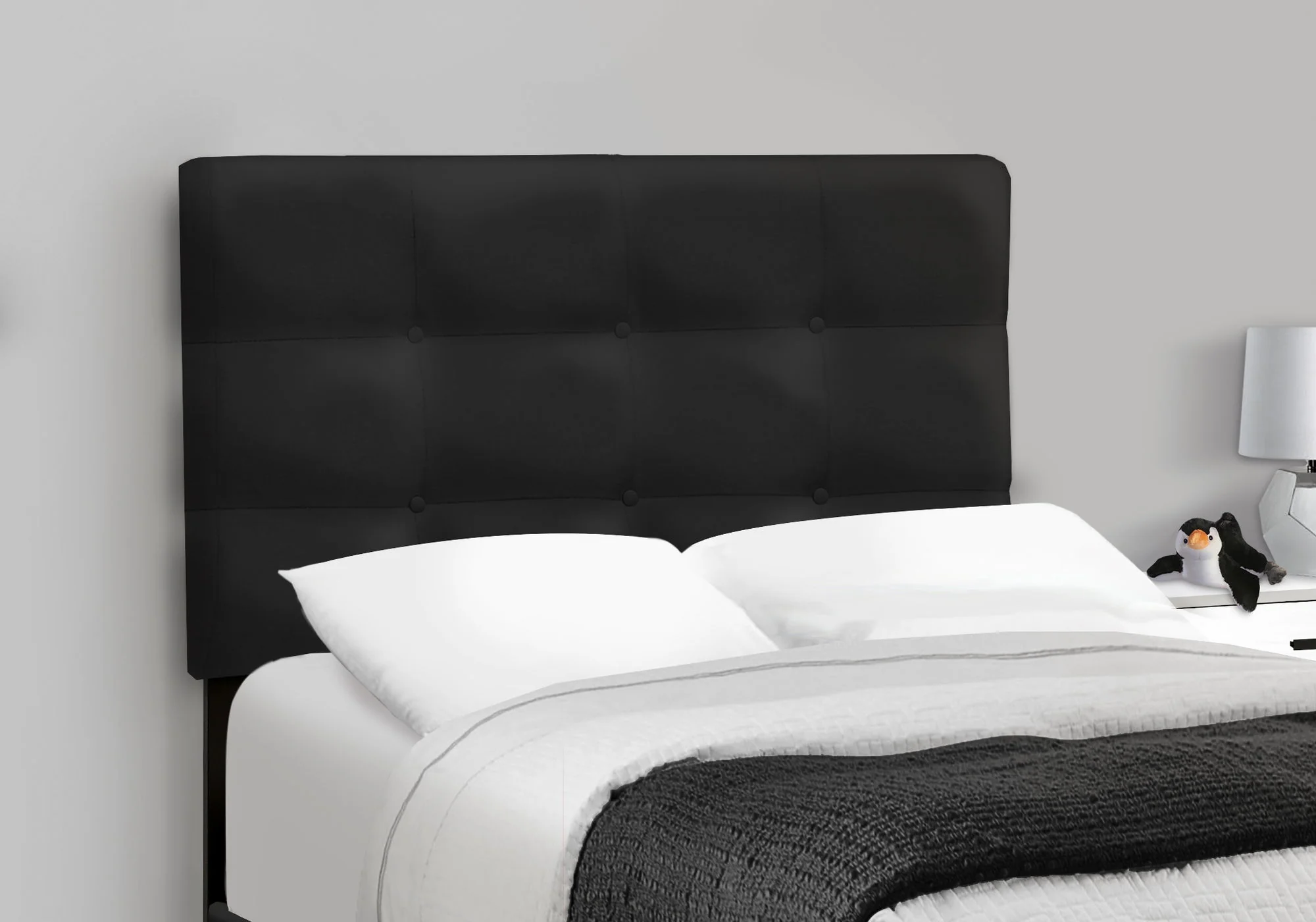 Bed, Upholstered, Frame Only, Transitional - Image 21