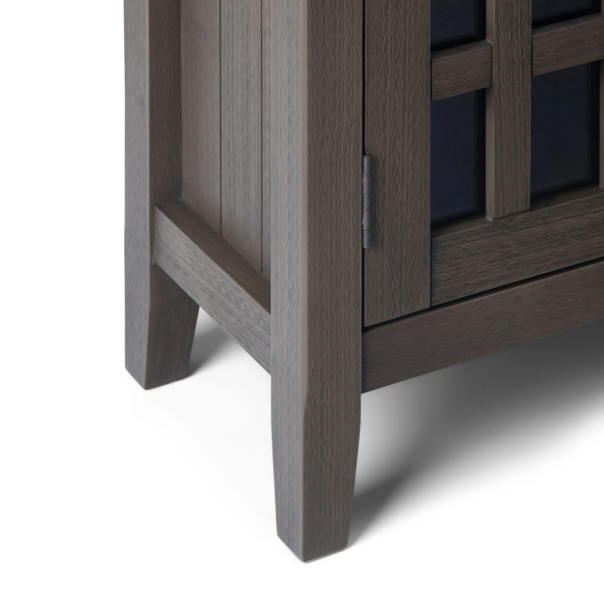 Bedford - Low Storage Media Cabinet - Farmhouse Gray - Image 5