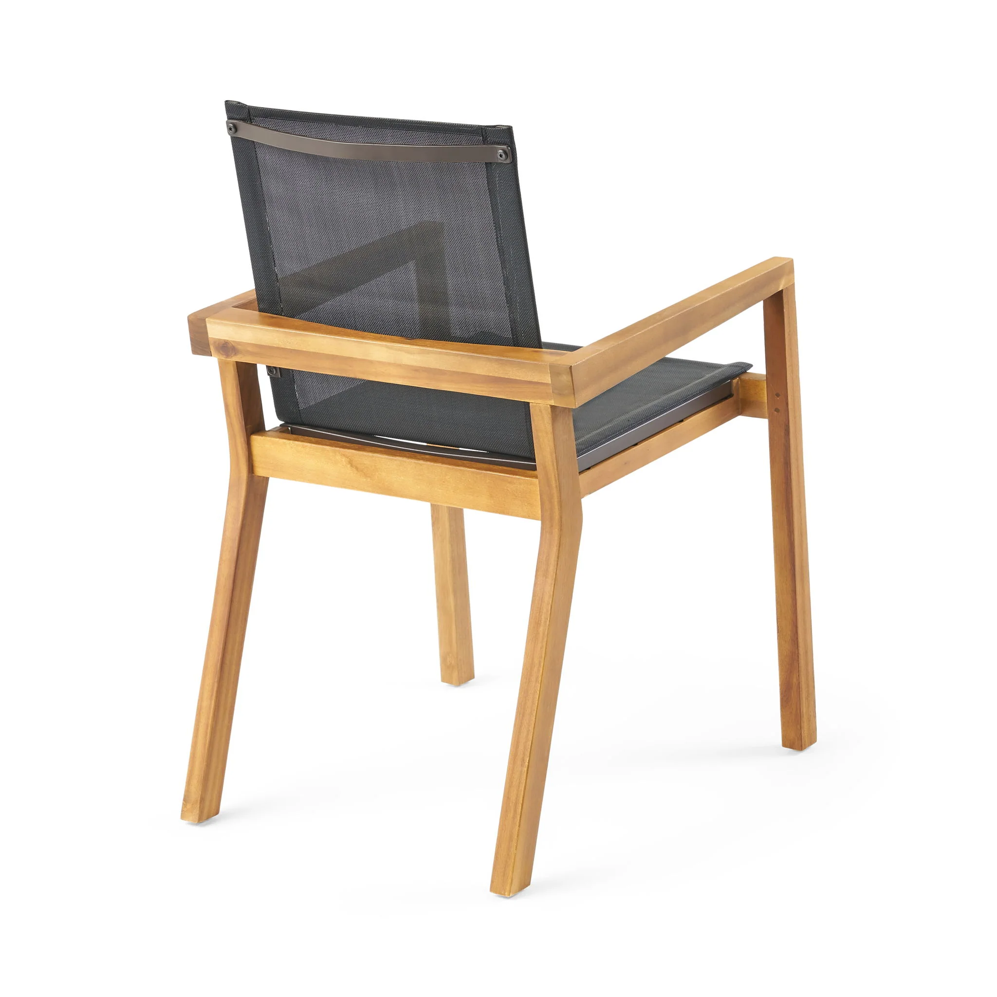 Belfast - Dining Chair With Acacia Wood Frame And Seating (Set of 2) - Image 11