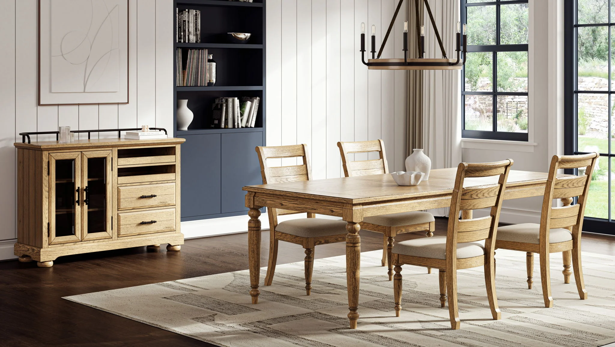 Bellamy Lane - Dining Table With Leaf - Image 13