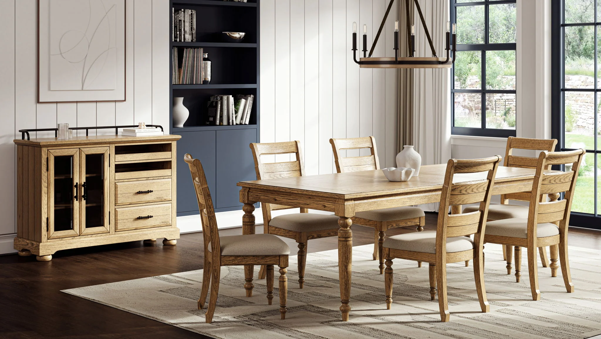 Bellamy Lane - Dining Table With Leaf - Image 8