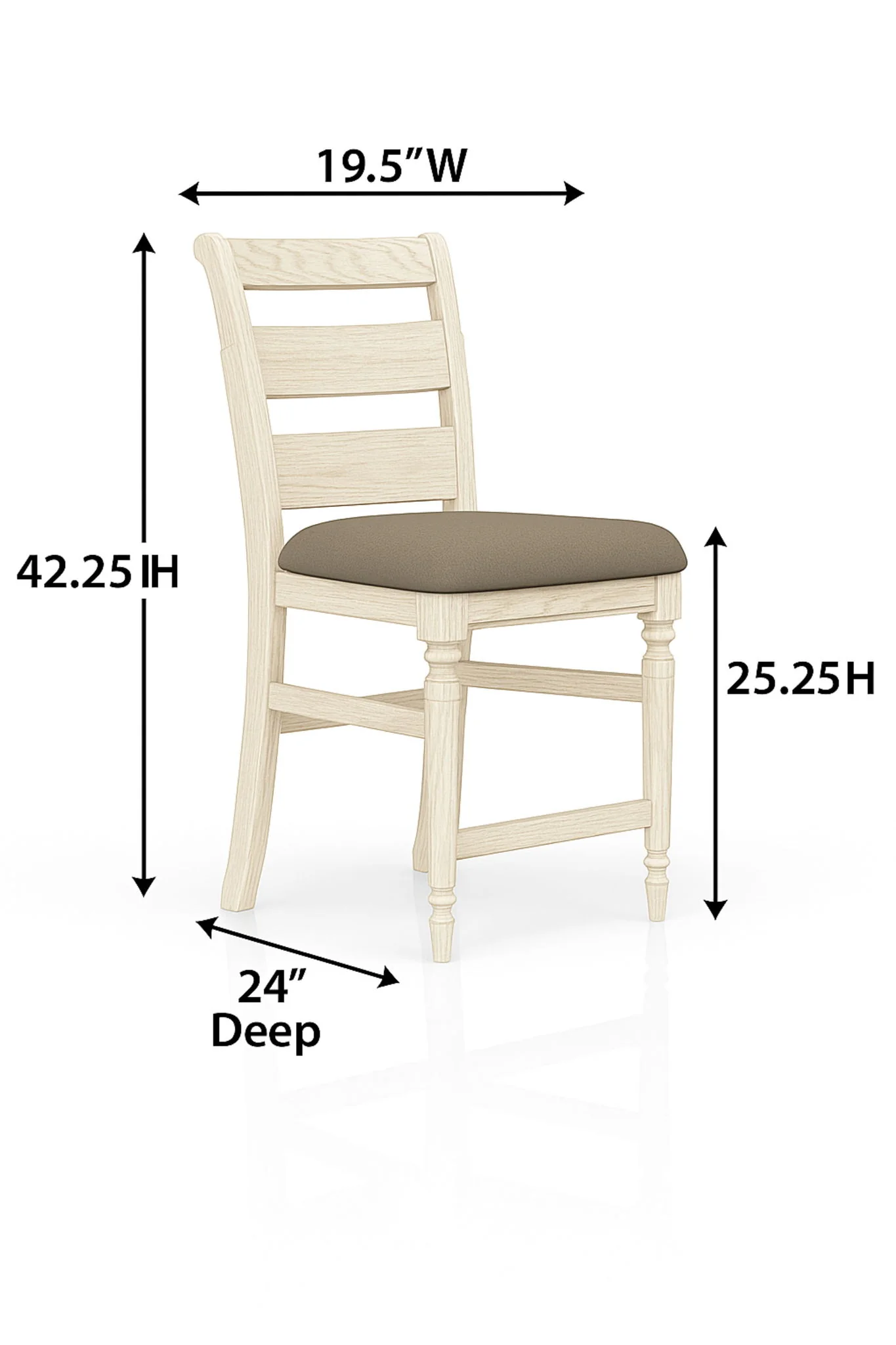 Bellamy Lane - Ladder Back Counter Stool (Set of 2) - Image 15