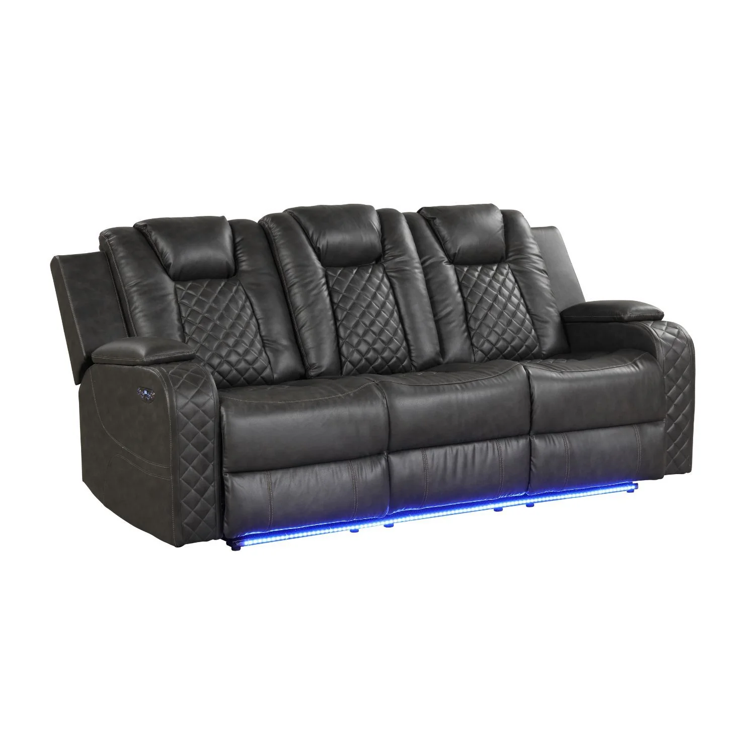 Benz - LED & Power Recliner With Adjustable Headrests And Ambient LED Lighting - Image 11