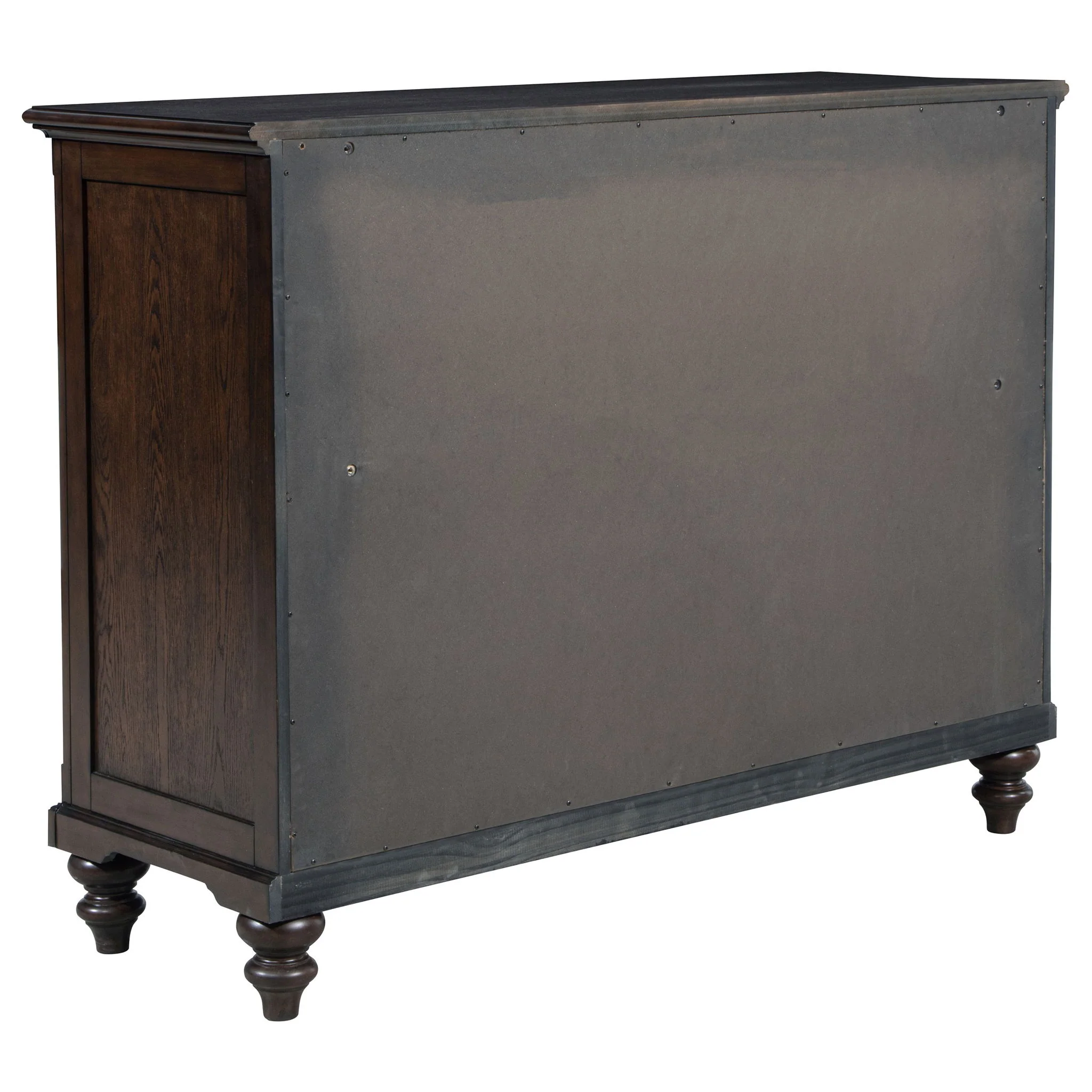 Berwick - 8 Drawer Dresser Cabinet With Felt Lined Drawers - Dark Oak - Image 3