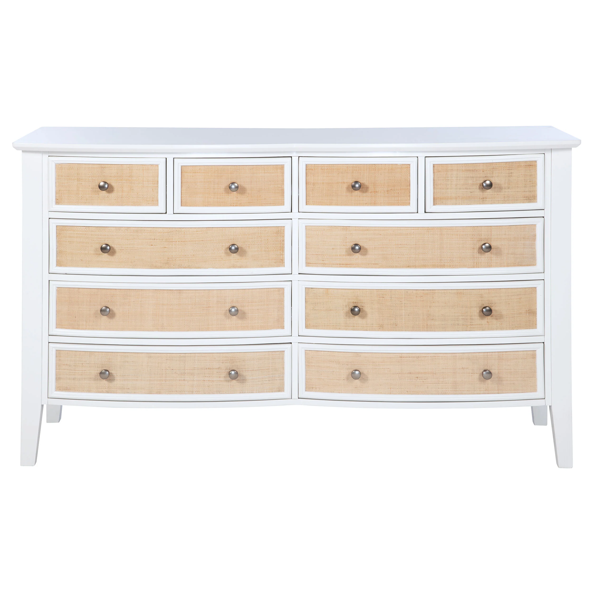 Bexhill 10-Drawer Dresser Cabinet White - Image 3