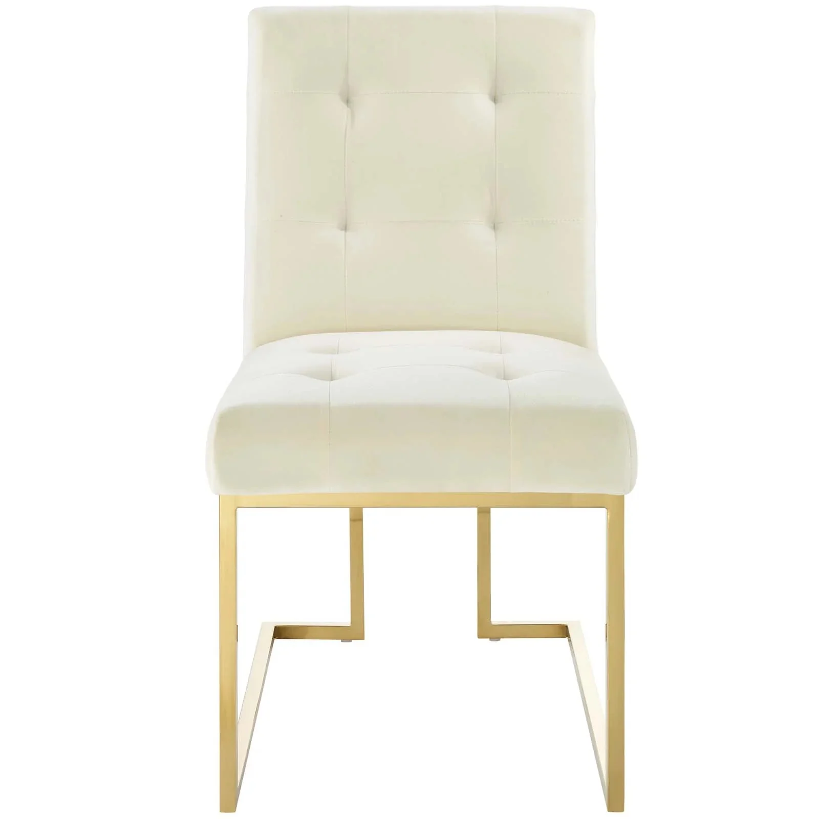 Biscuit-Tufted Performance Velvet Dining Chair - Image 22