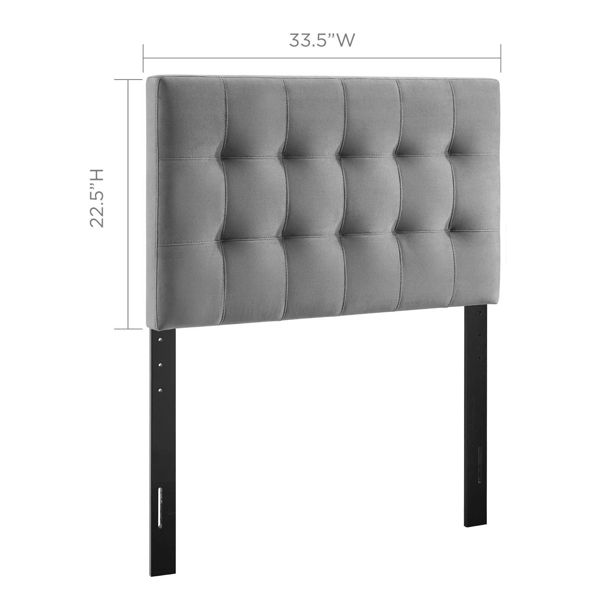 Biscuit Tufted Performance Velvet Headboard - Image 13