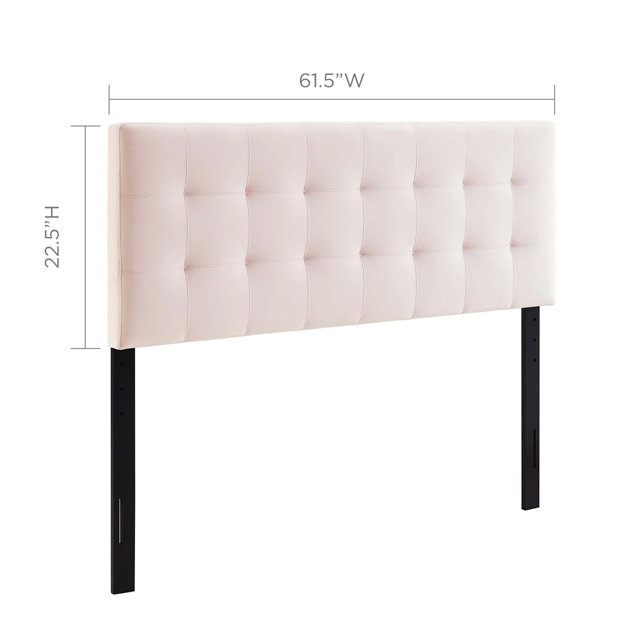 Biscuit Tufted Performance Velvet Headboard - Image 58