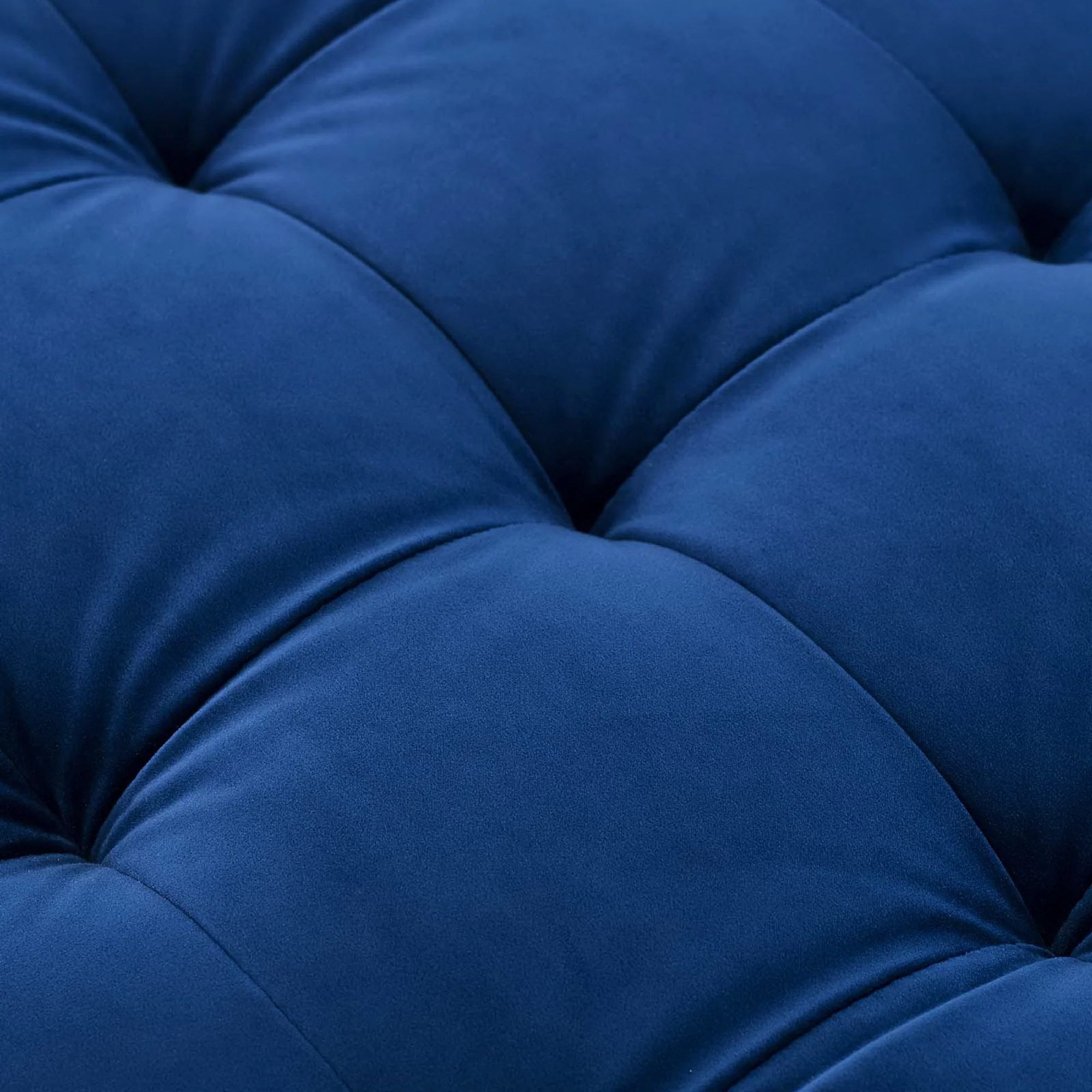 Biscuit Tufted Performance Velvet Sofa with Bolster Pillows - Image 31