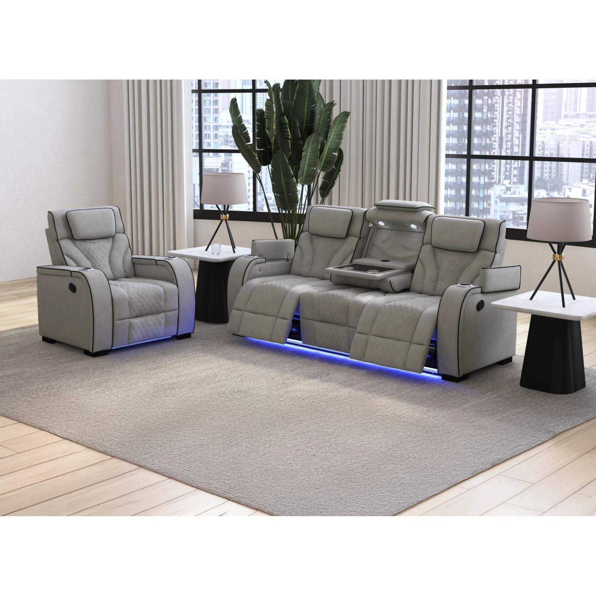 Blitz - Motion Recliner With LED - Image 12