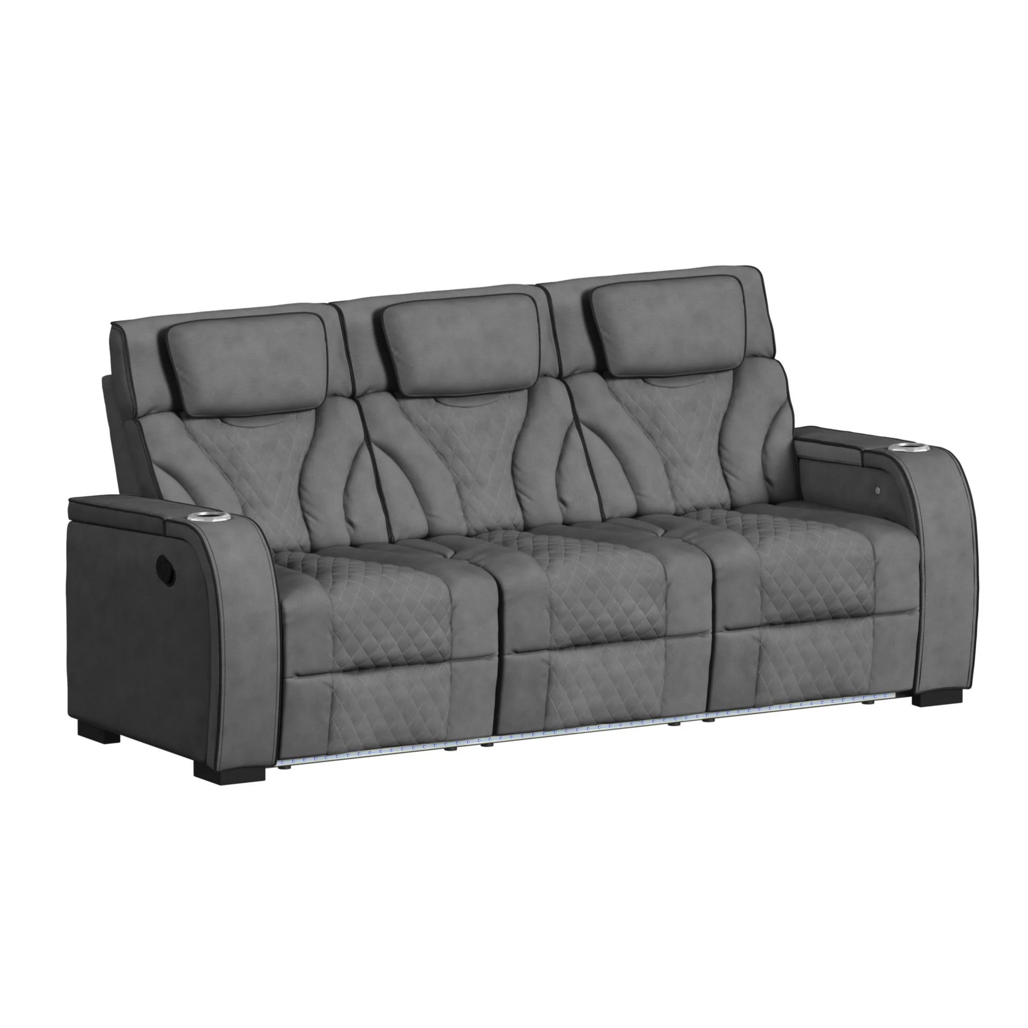 Blitz - Motion Sofa With DDT, Reading Light, Wireless Charger And LED - Image 2