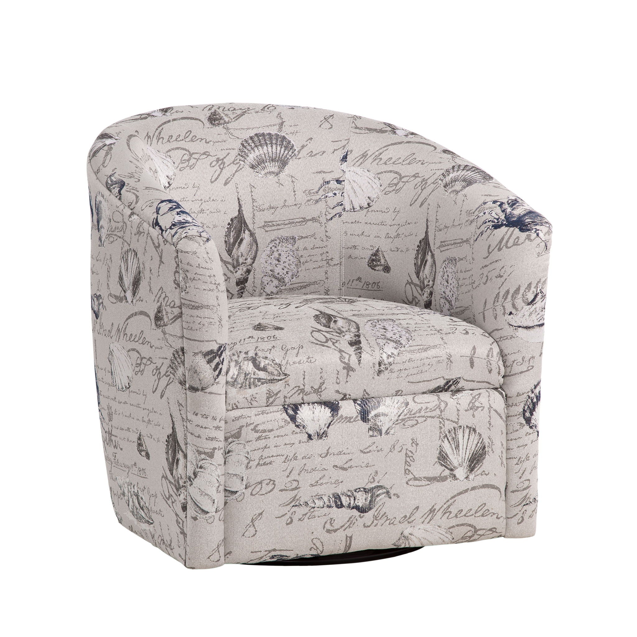 Boardwalk - Swivel Accent Chair - Gray