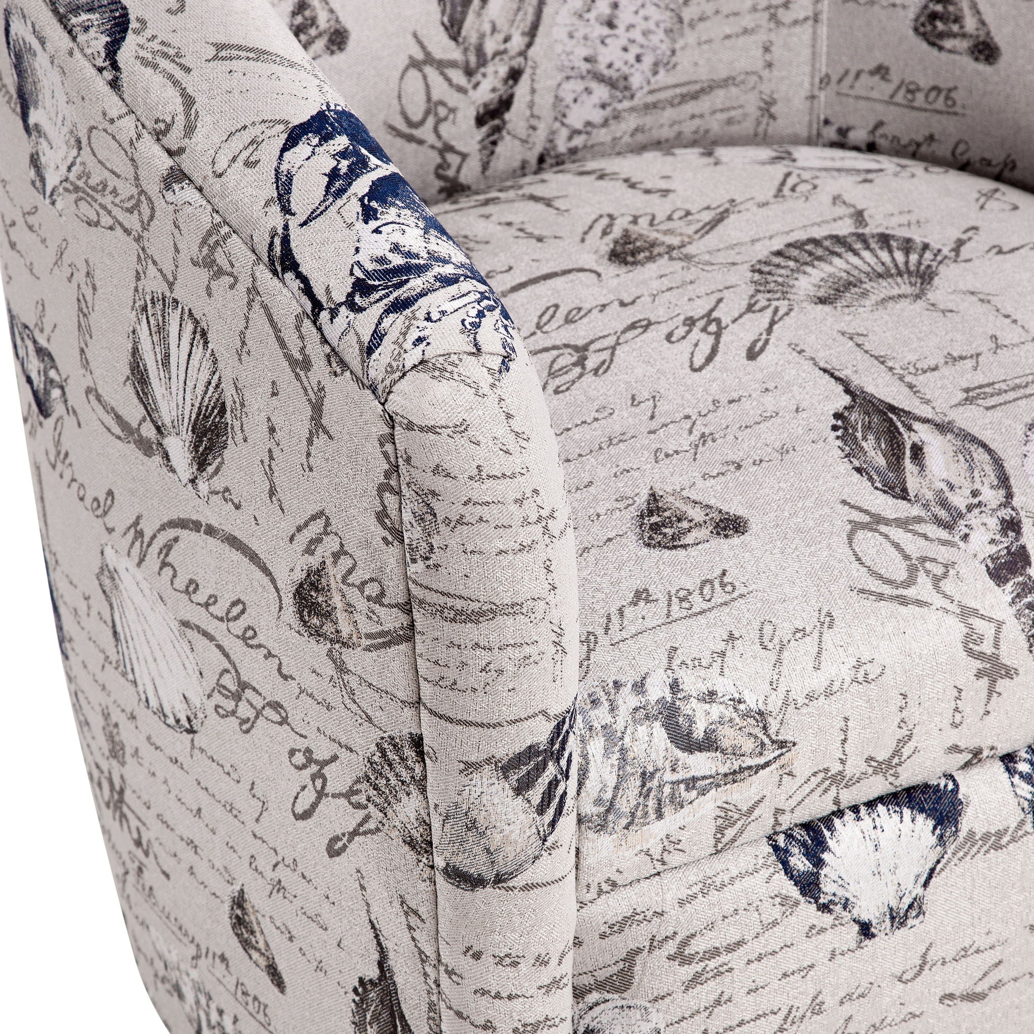 Boardwalk - Swivel Accent Chair - Gray - Image 2