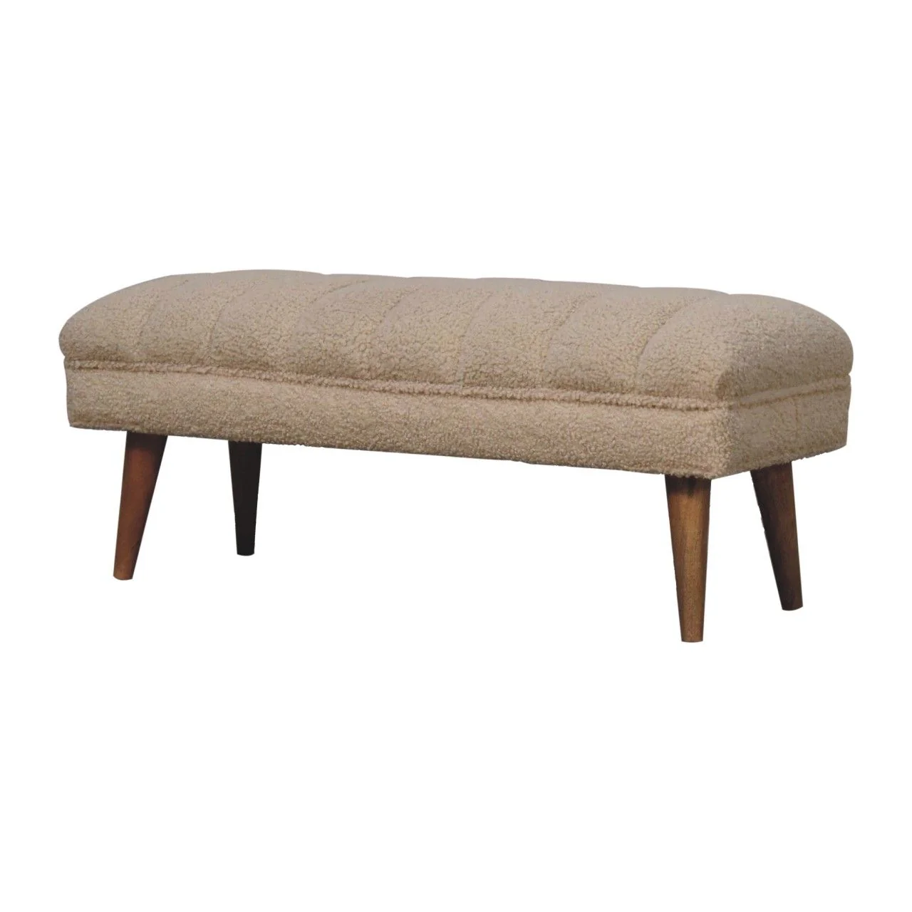 Puffer Bench - Beige - Image 5