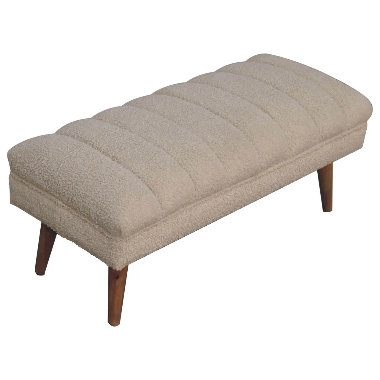 Puffer Bench - Beige - Image 6