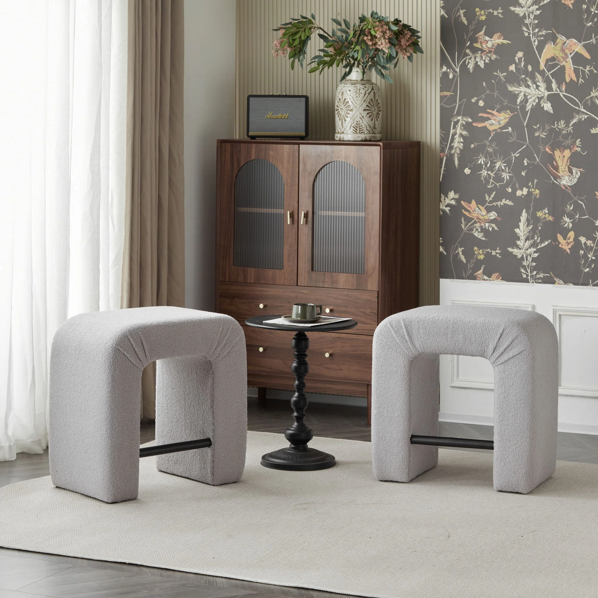 Boucle Stool (Set of 2) - Image 17