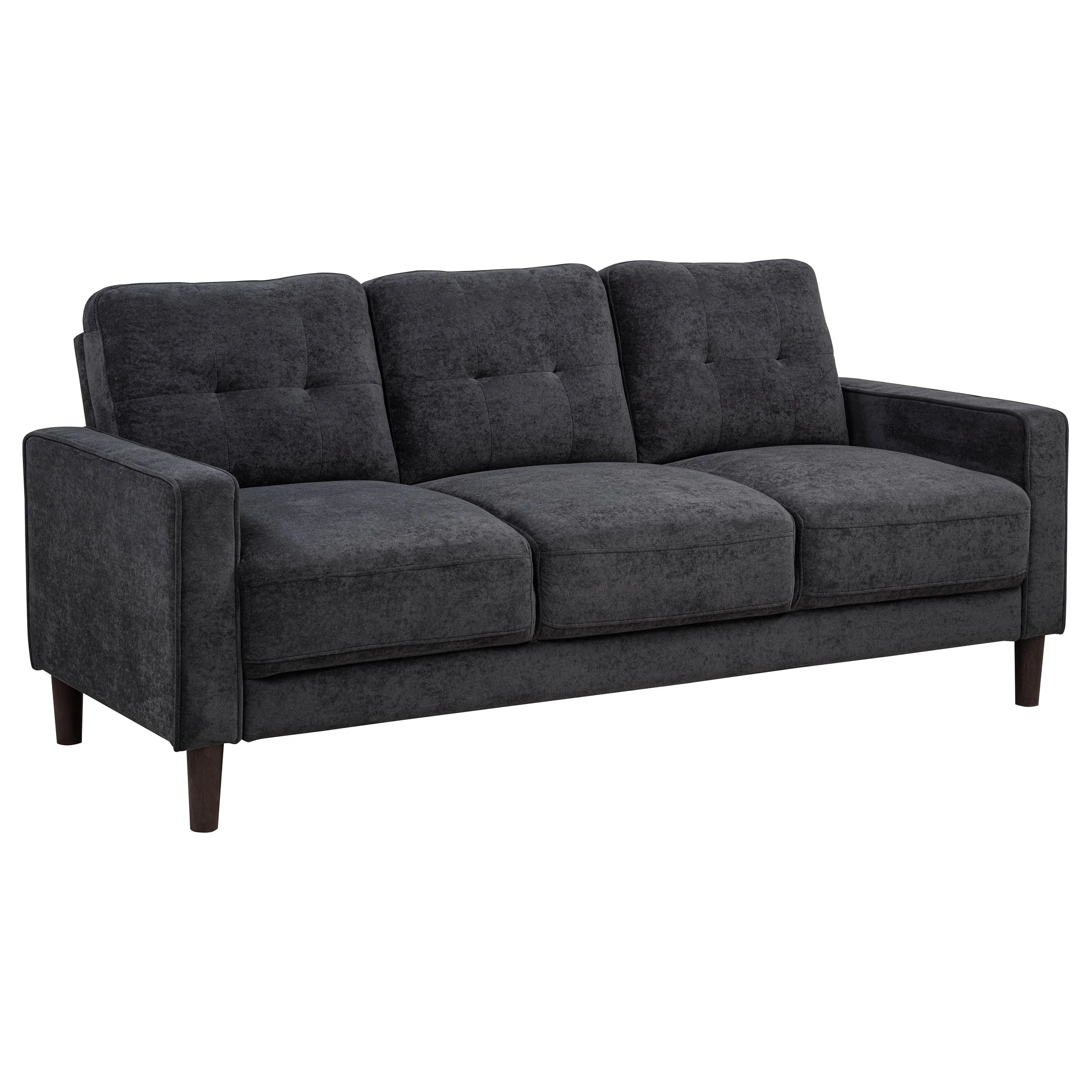 Bowen II 2-Piece Upholstered Track Arm Sofa Set Steel Grey - Image 3