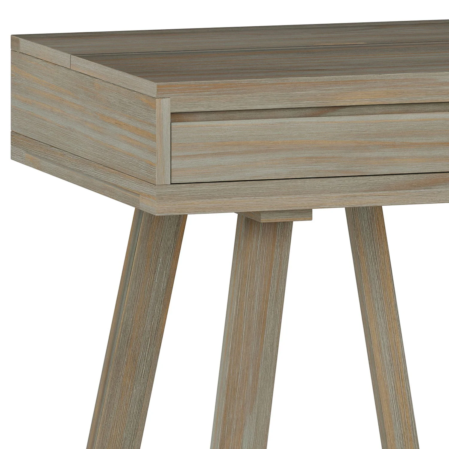 Bowman - Flip Up Desk - Distressed Gray - Image 2