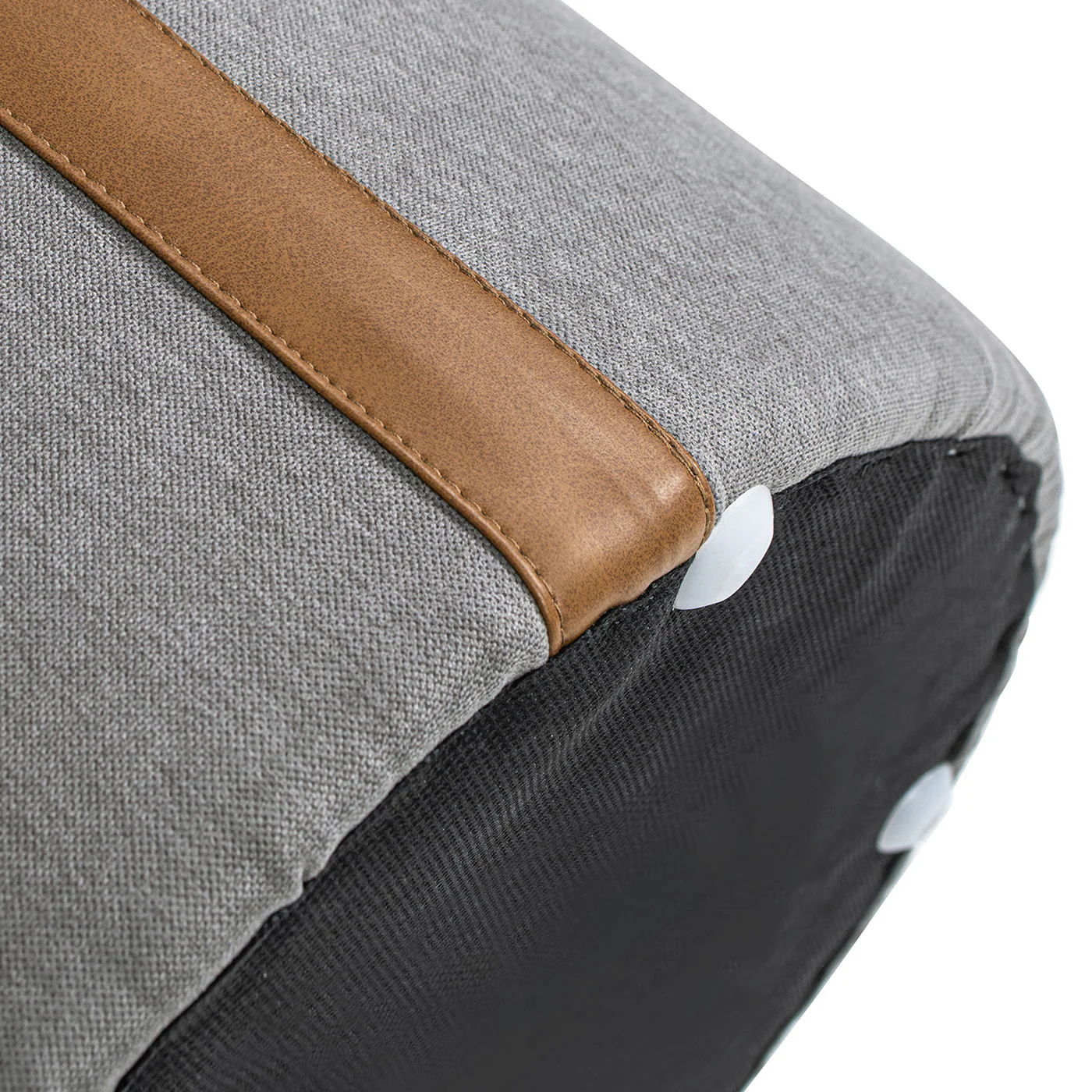 Brandy - Round Upholstered Storage Ottoman With Accent - Image 10