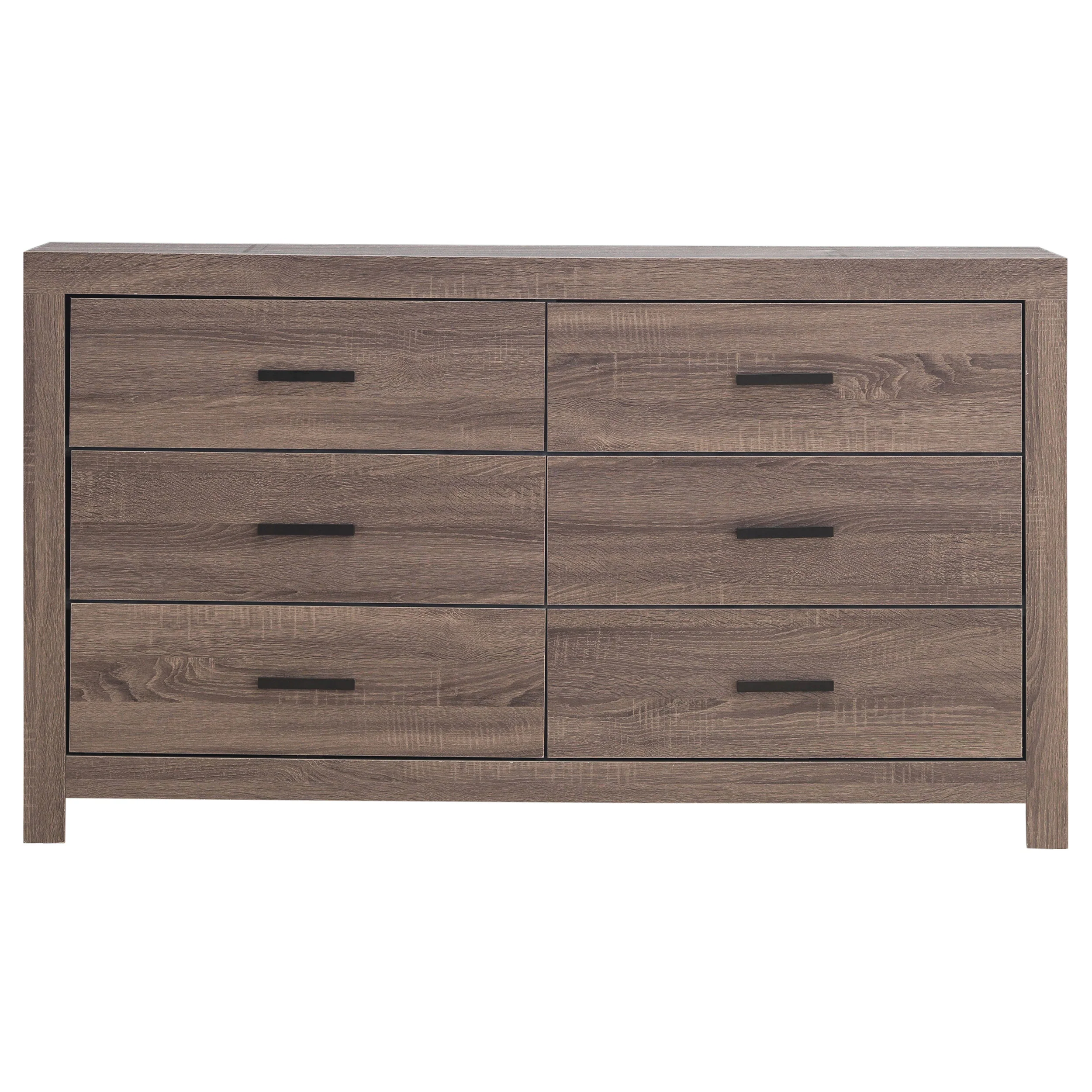 Brantford 6-Drawer Dresser in Barrel Oak - Image 3