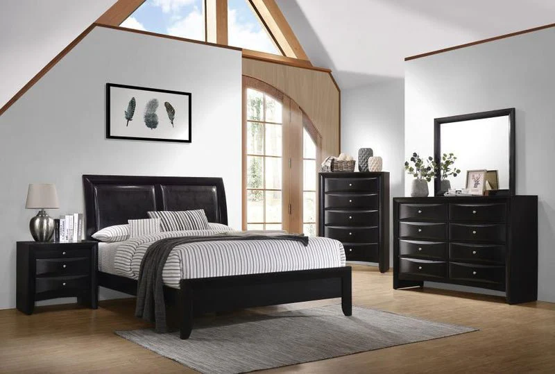 Briana Black 8-Drawer Transitional Bedroom Dresser - Image 7