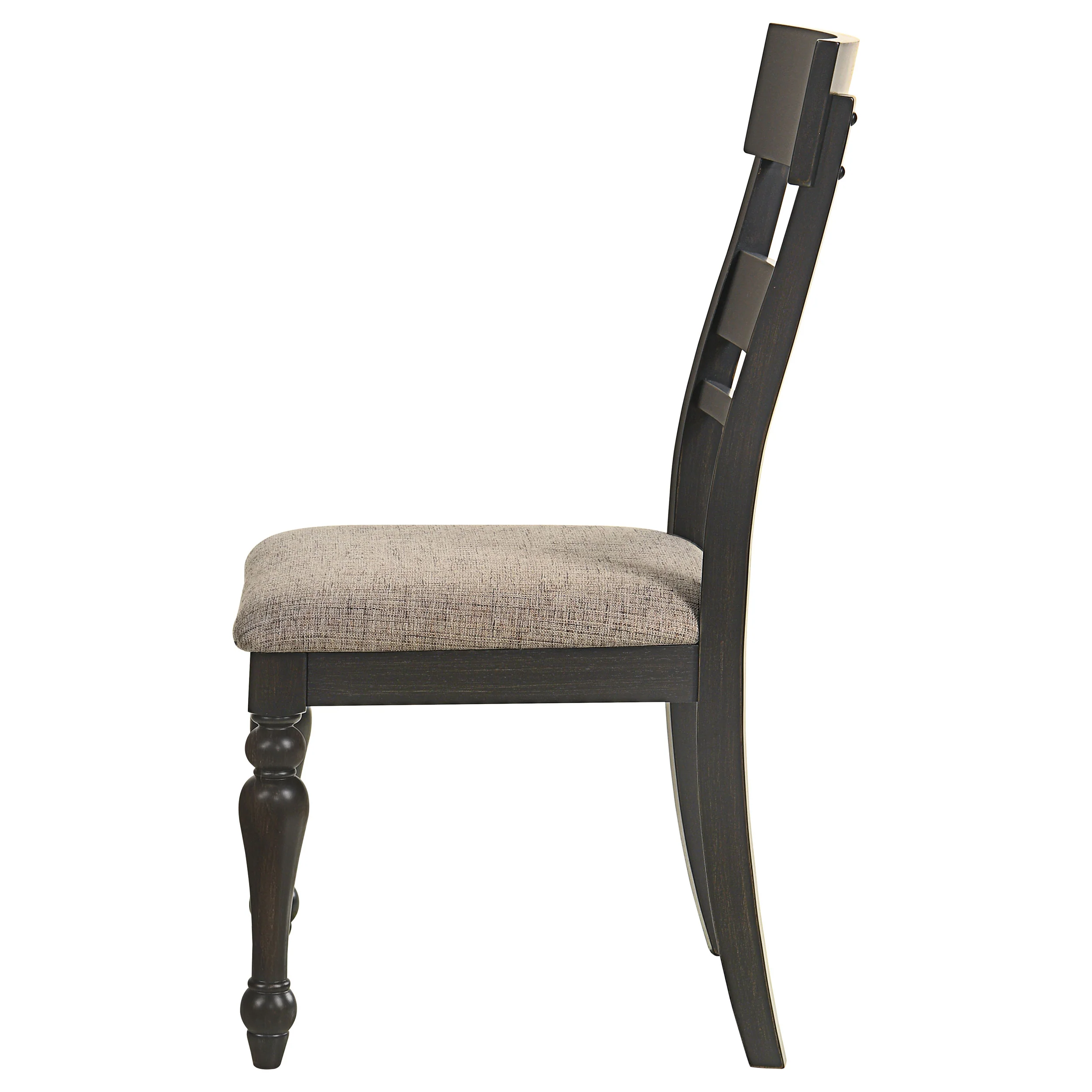 Bridget Wood Dining Side Chair Charcoal, Set of 2 - Image 9