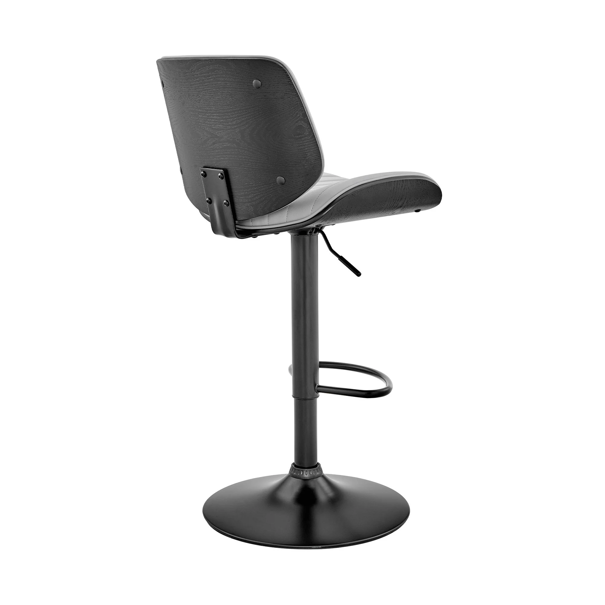 Brock - Adjustable Bar Stool With Black Base - Image 4